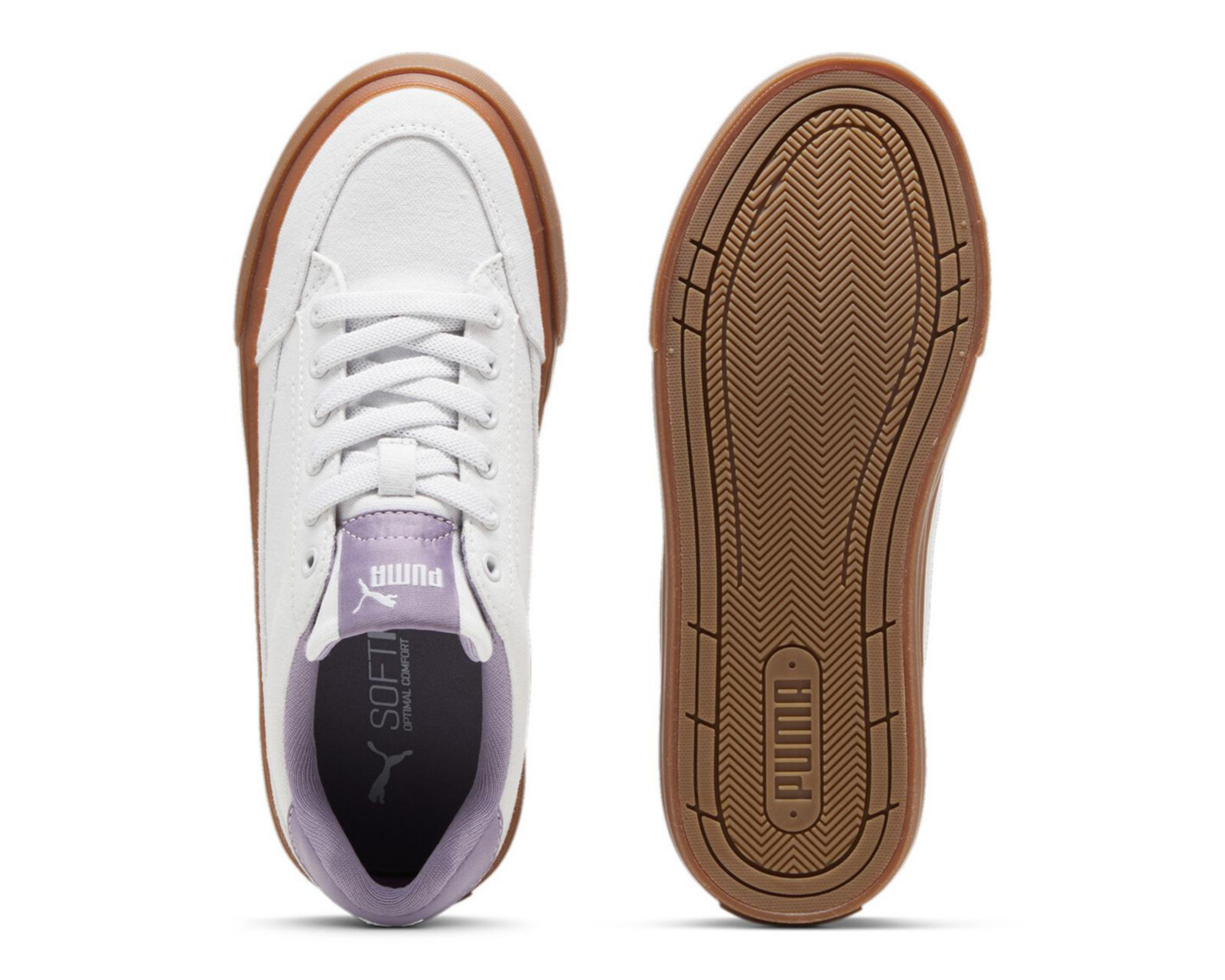 Foto 3 pulgar | Tenis Puma Court Classic Vulc para Mujer