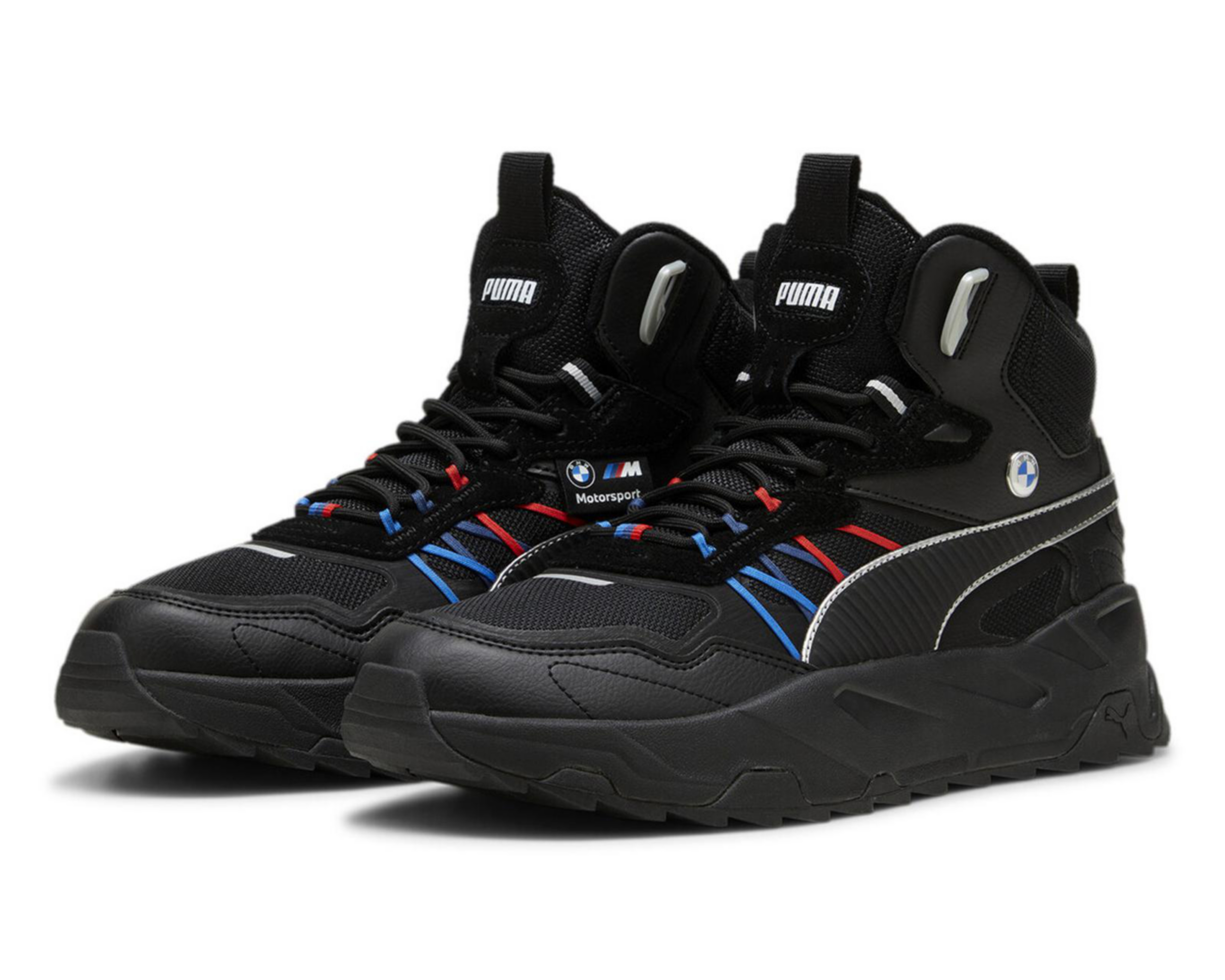 Foto 2 pulgar | Tenis Puma BMW M Motorsport Trinity Mid para Hombre