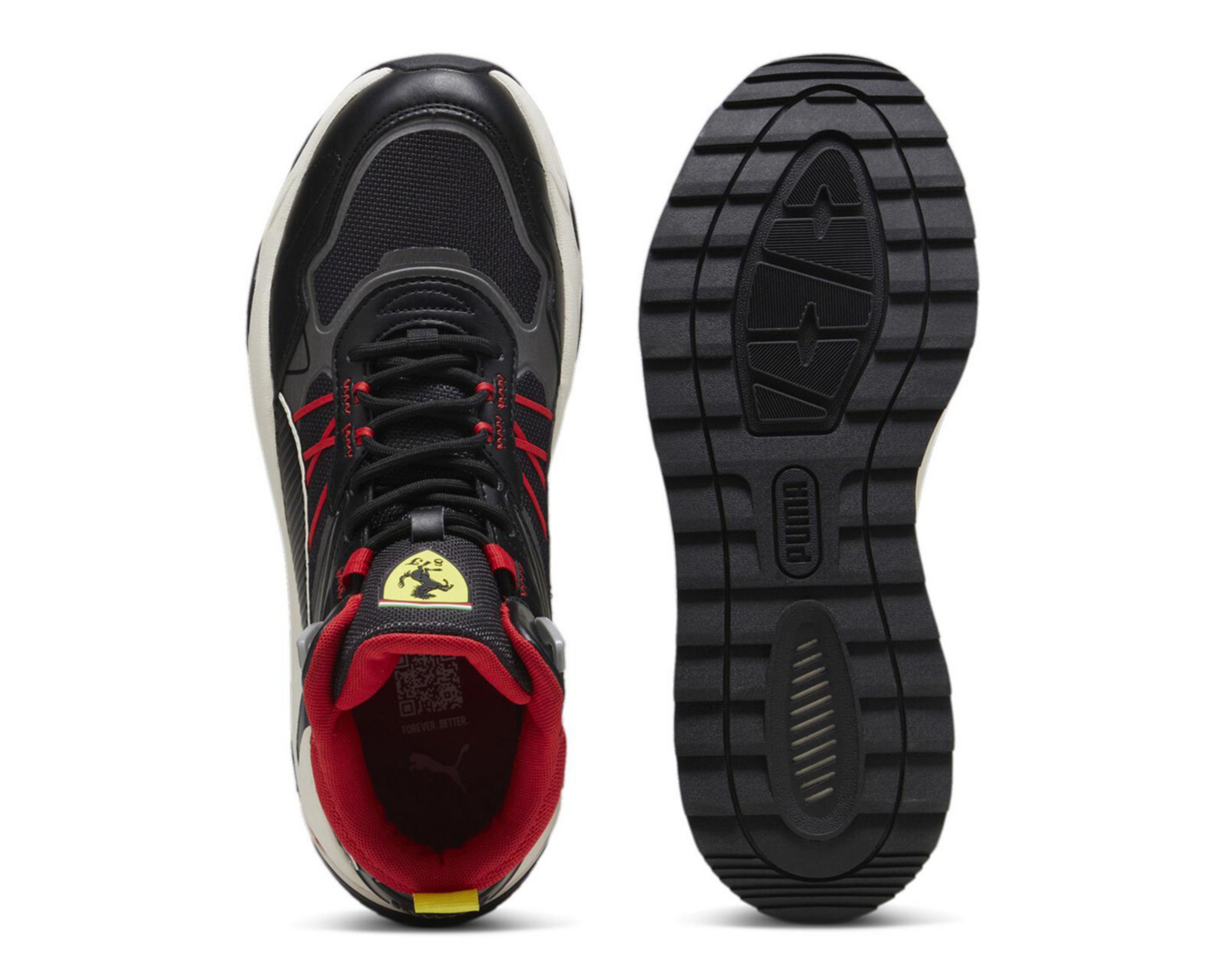 Foto 3 pulgar | Tenis Puma Ferrari Trinity Mid WTR para Hombre