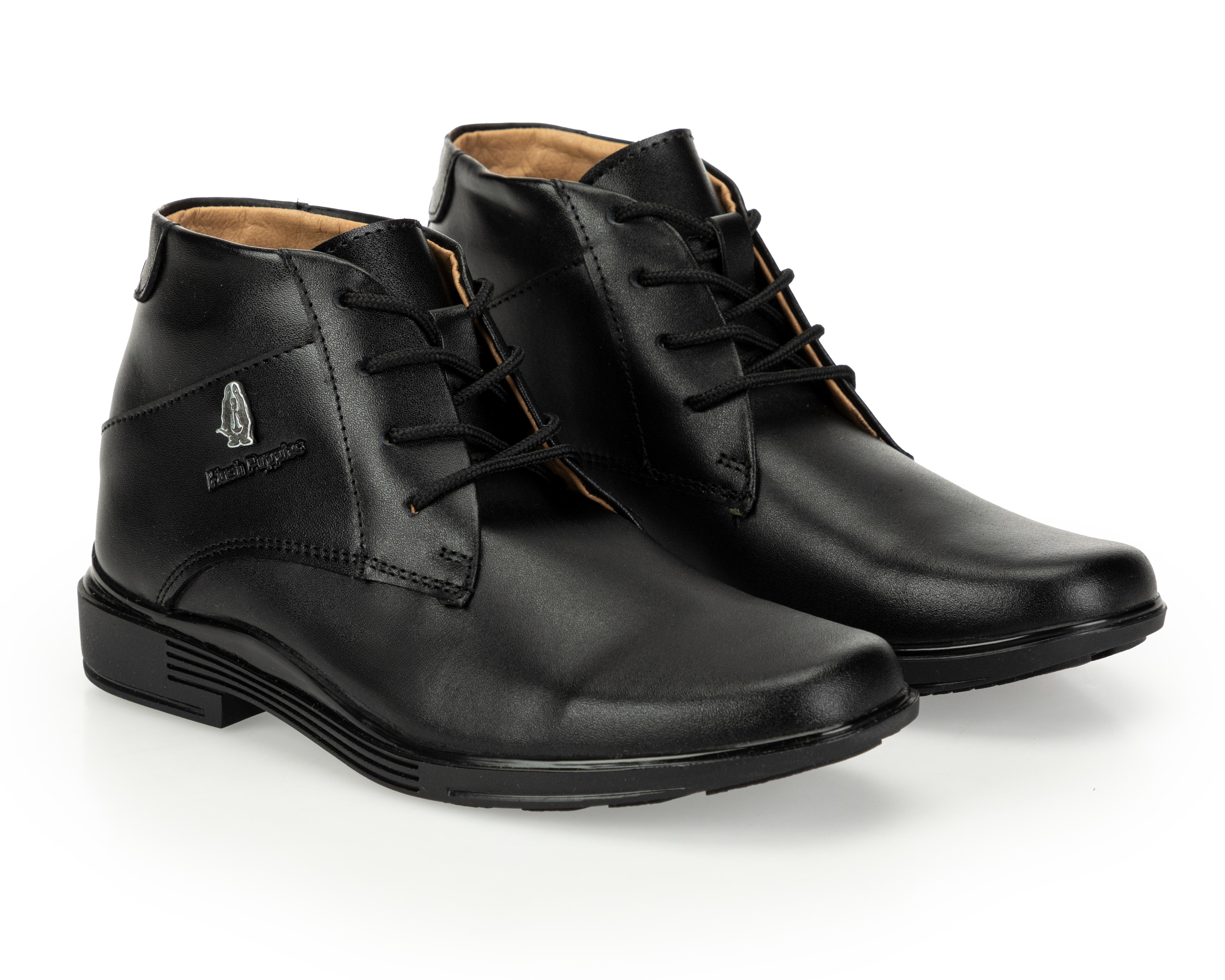 Zapatos Escolares Hush Puppies de Piel para Niño $420
