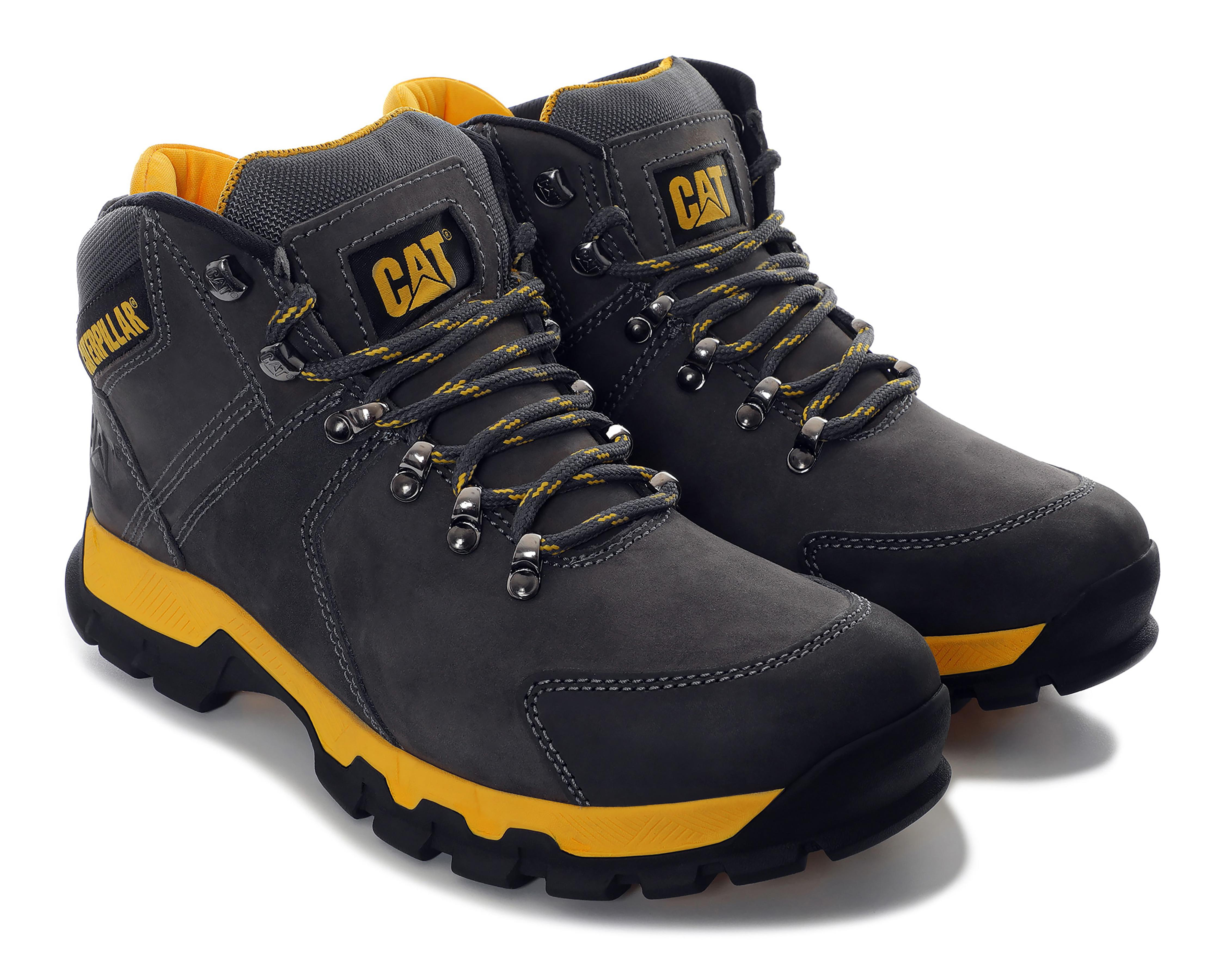 Botas de Trabajo CAT de Piel para Hombre