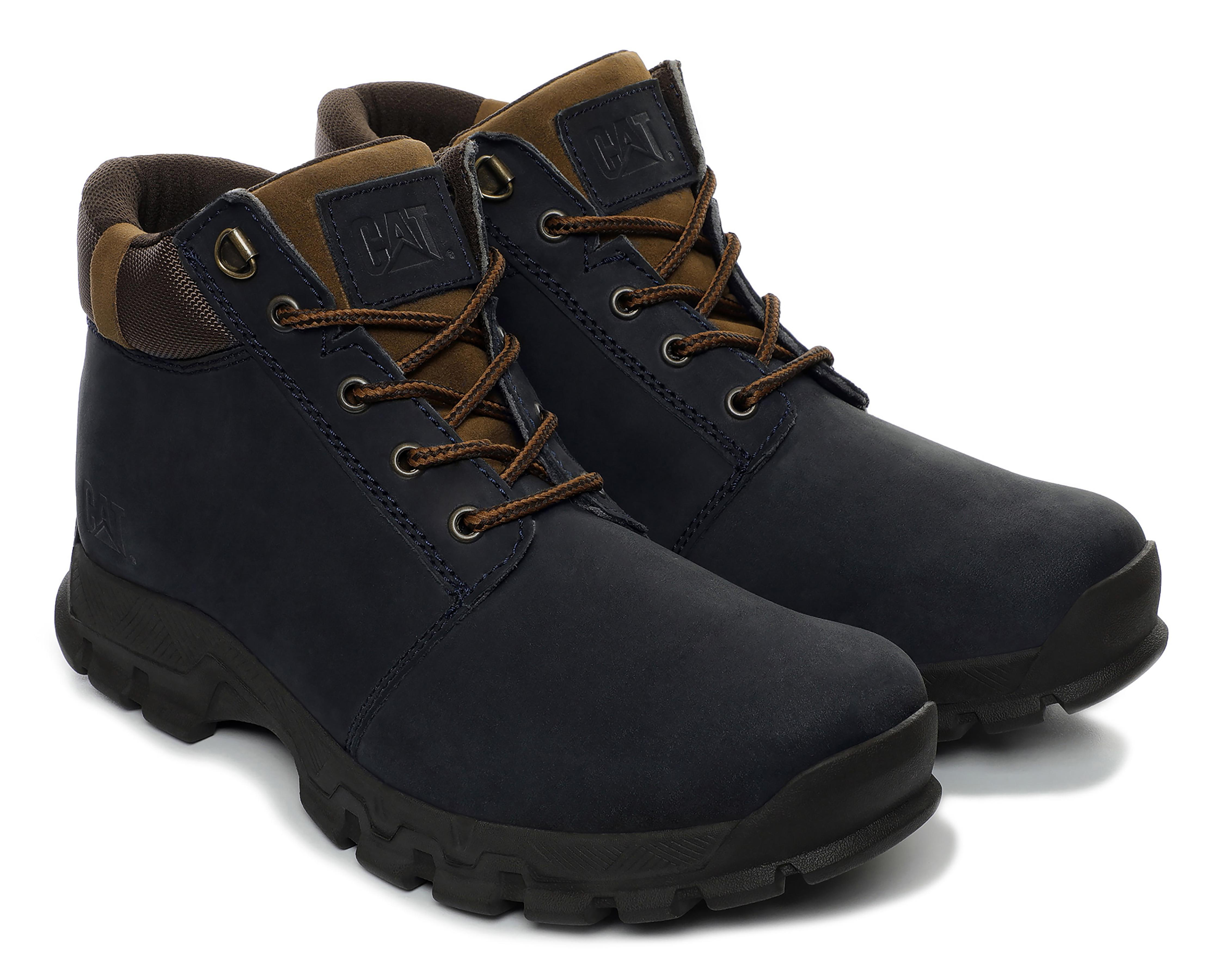 Botas de Trabajo CAT de Piel para Hombre