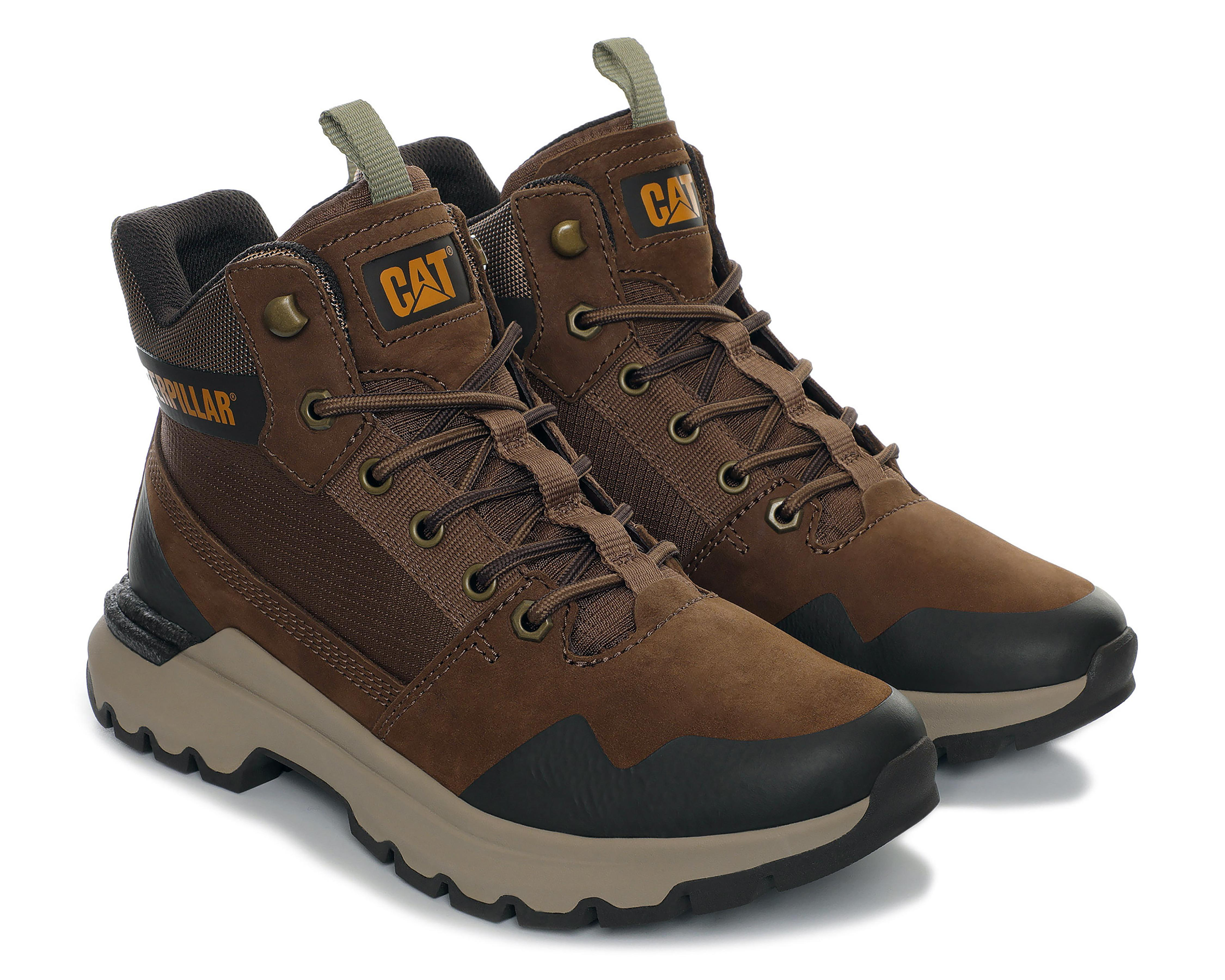 Botas de Trabajo CAT de Piel para Hombre