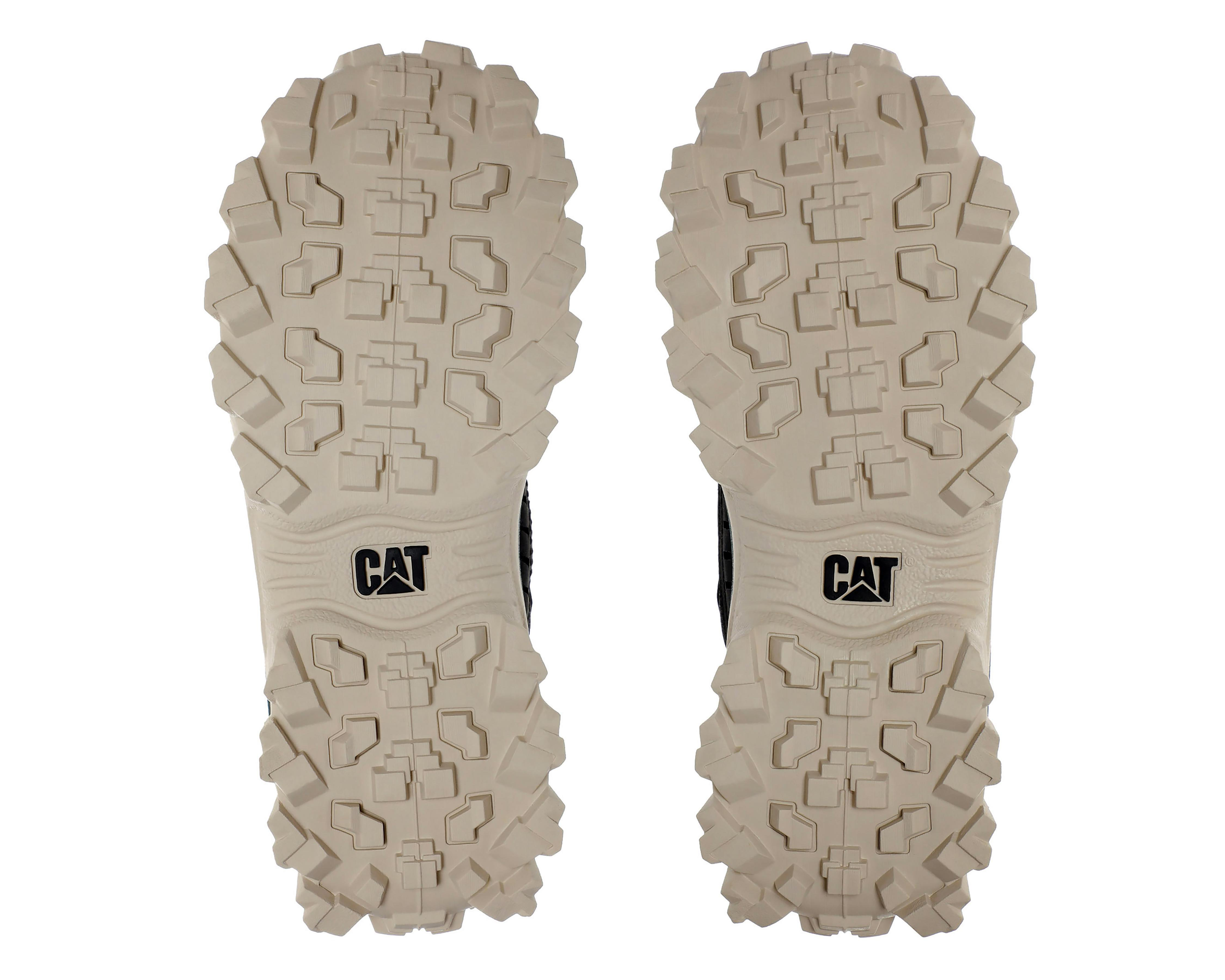 Foto 3 pulgar | Tenis Casuales CAT de Piel para Hombre