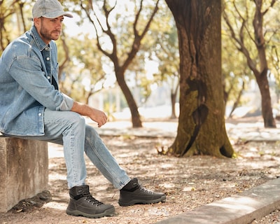 Foto 7 | Botas de Trabajo CAT de Piel para Hombre