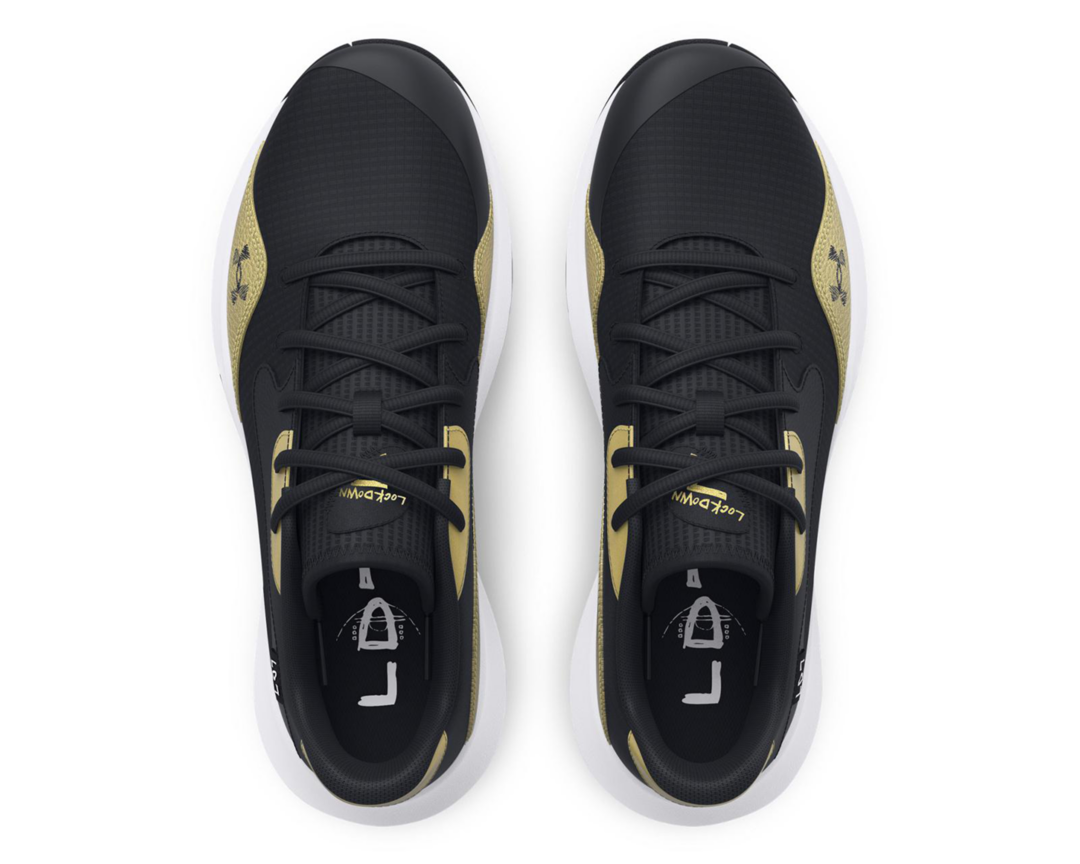 Foto 3 pulgar | Tenis para Basquetbol Under Armour Lockdown 7 para Hombre