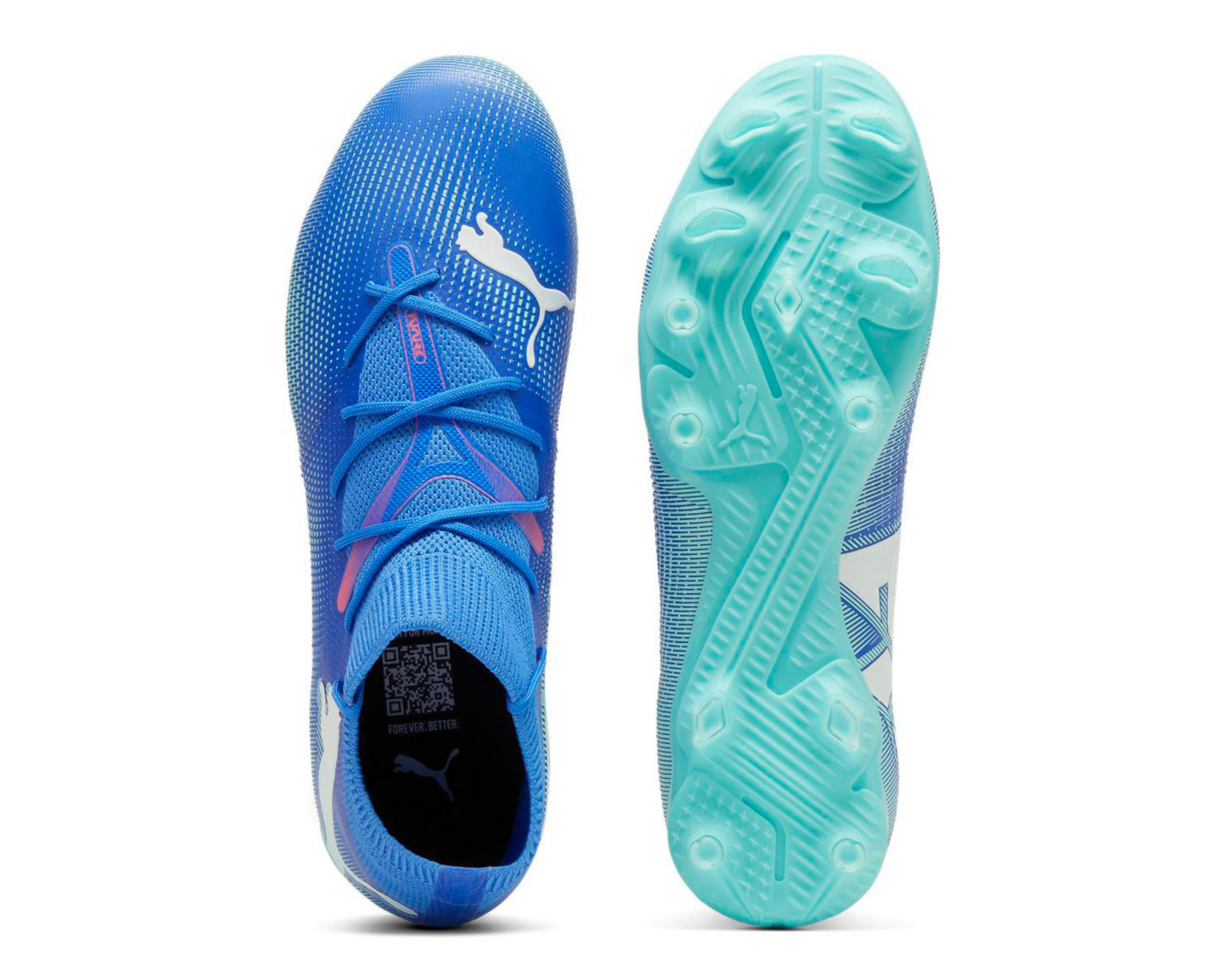 Foto 2 | Taquetes Puma Future 7 Match FG/AG para Hombre