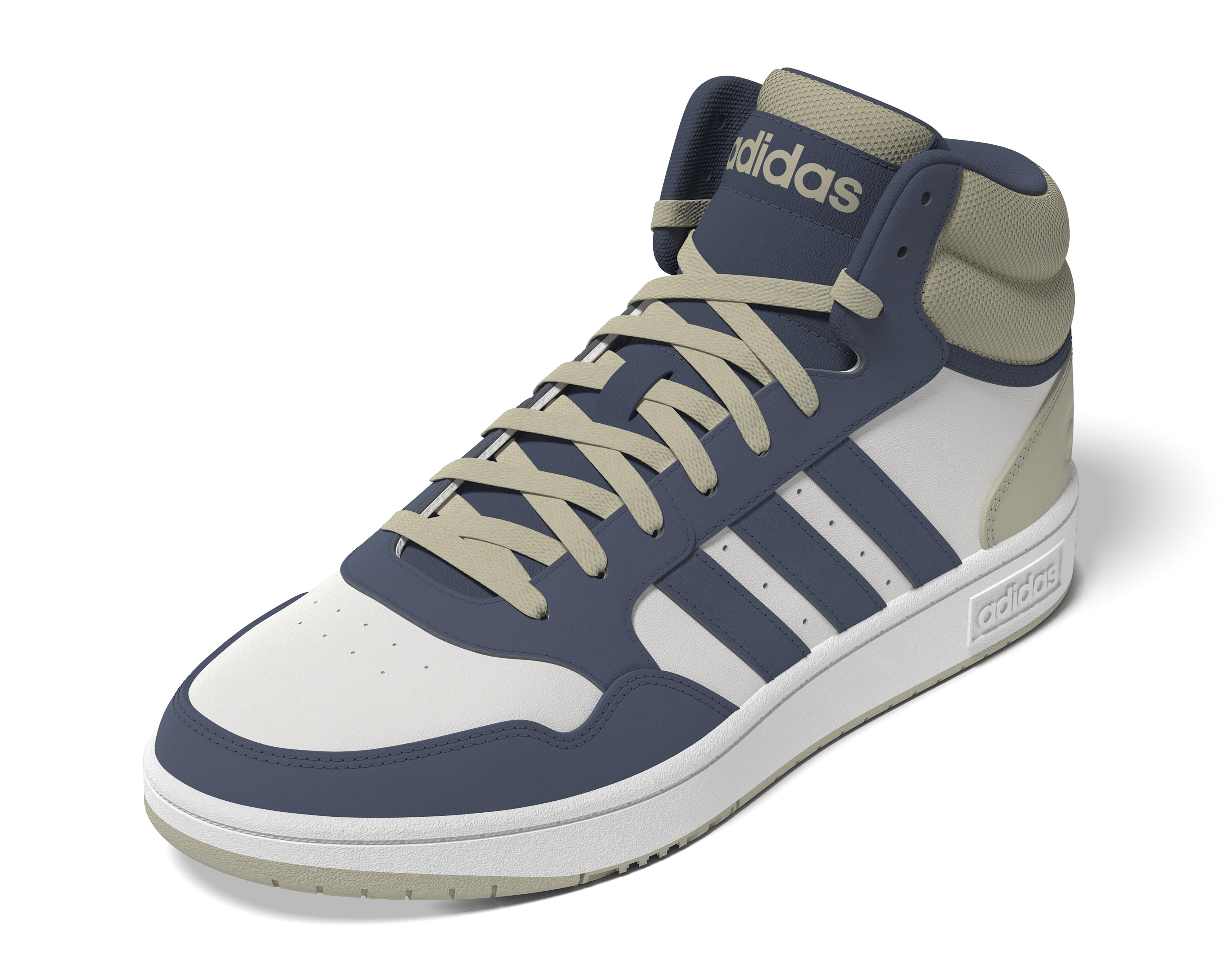 Foto 2 pulgar | Tenis Adidas Hoops 3.0 Mid para Hombre