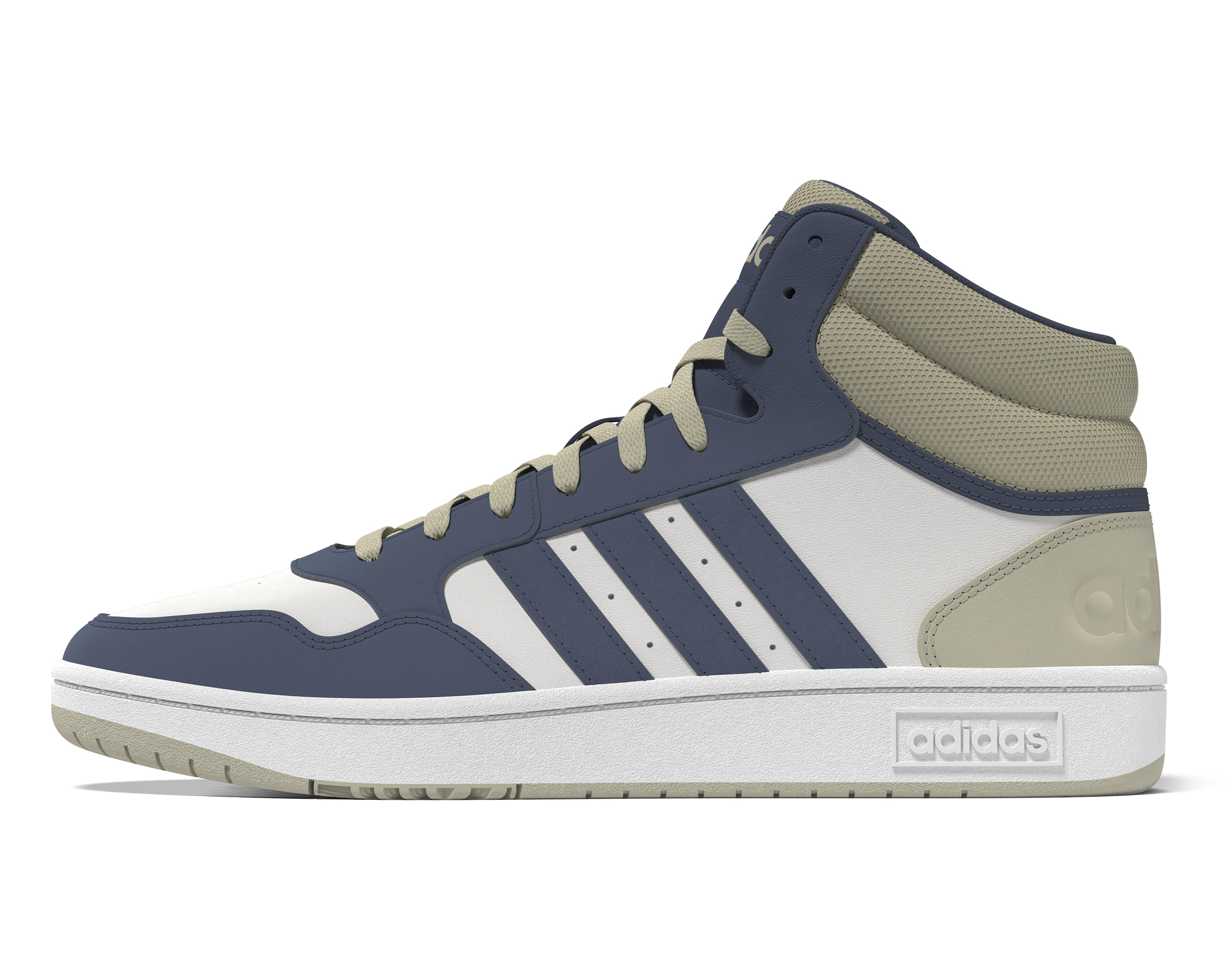 Foto 4 pulgar | Tenis Adidas Hoops 3.0 Mid para Hombre