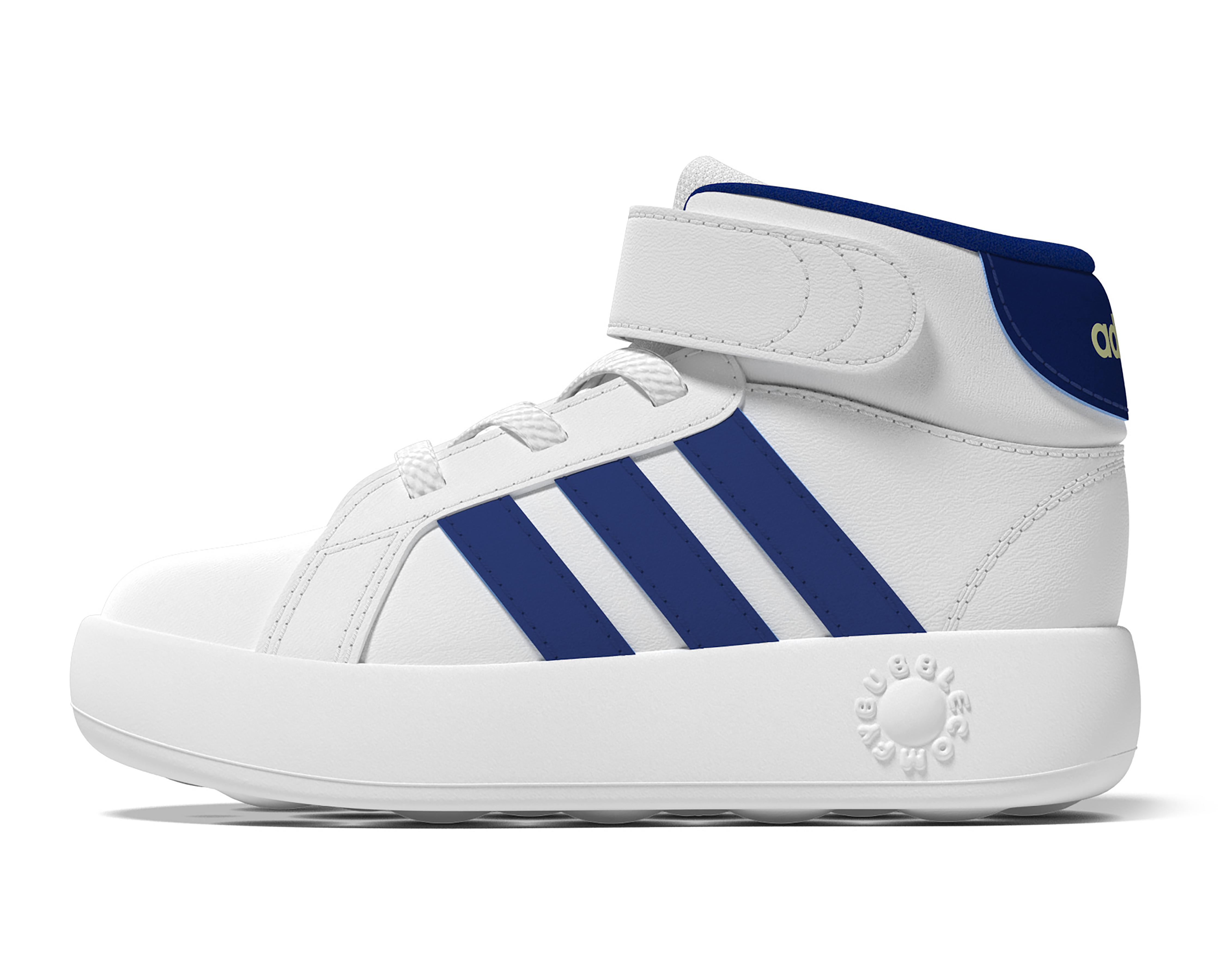 Foto 4 pulgar | Tenis Adidas Grand Court Mid I para Bebé Niño