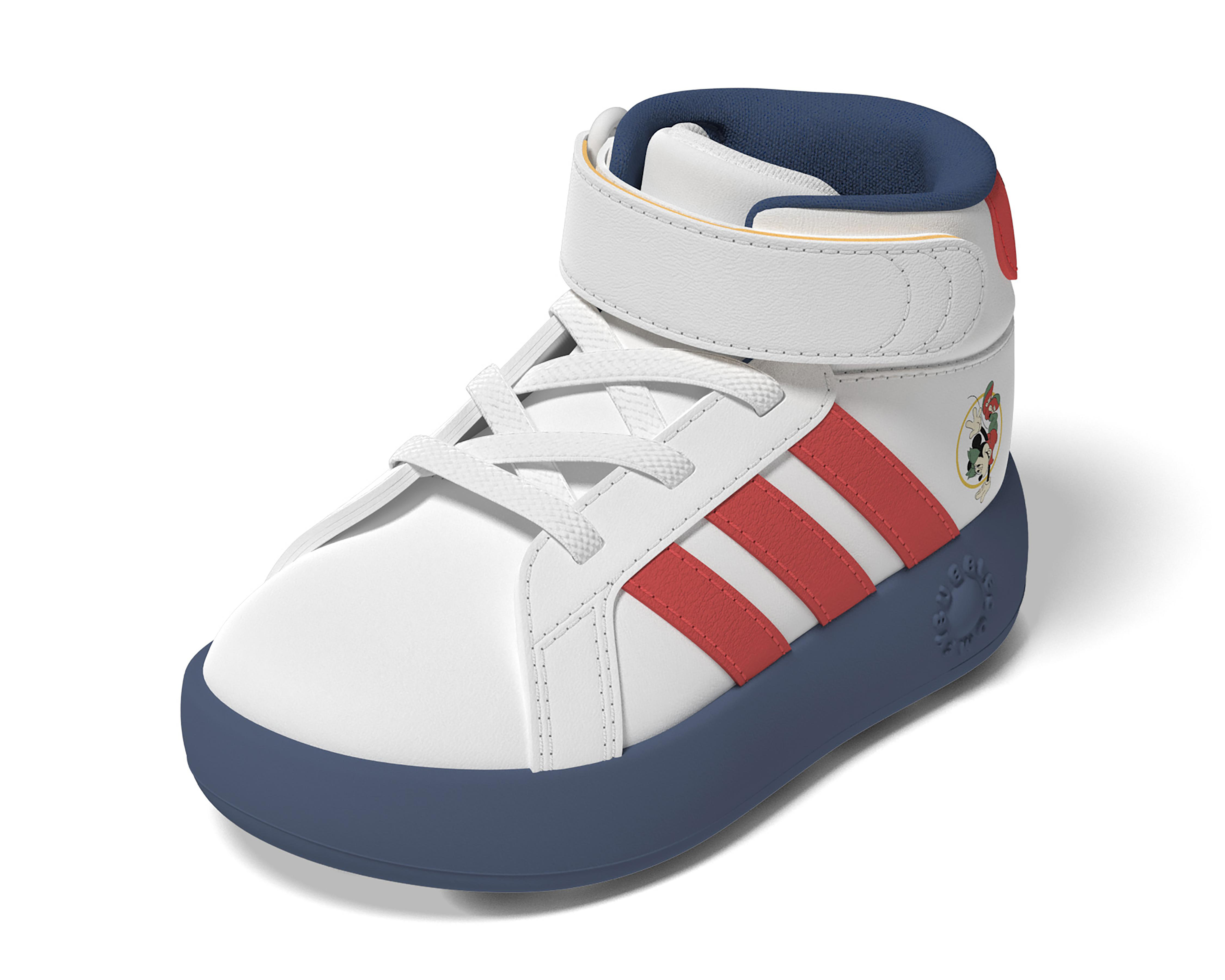 Tenis Adidas Grand Court Mid Mickey para Bebé Niño