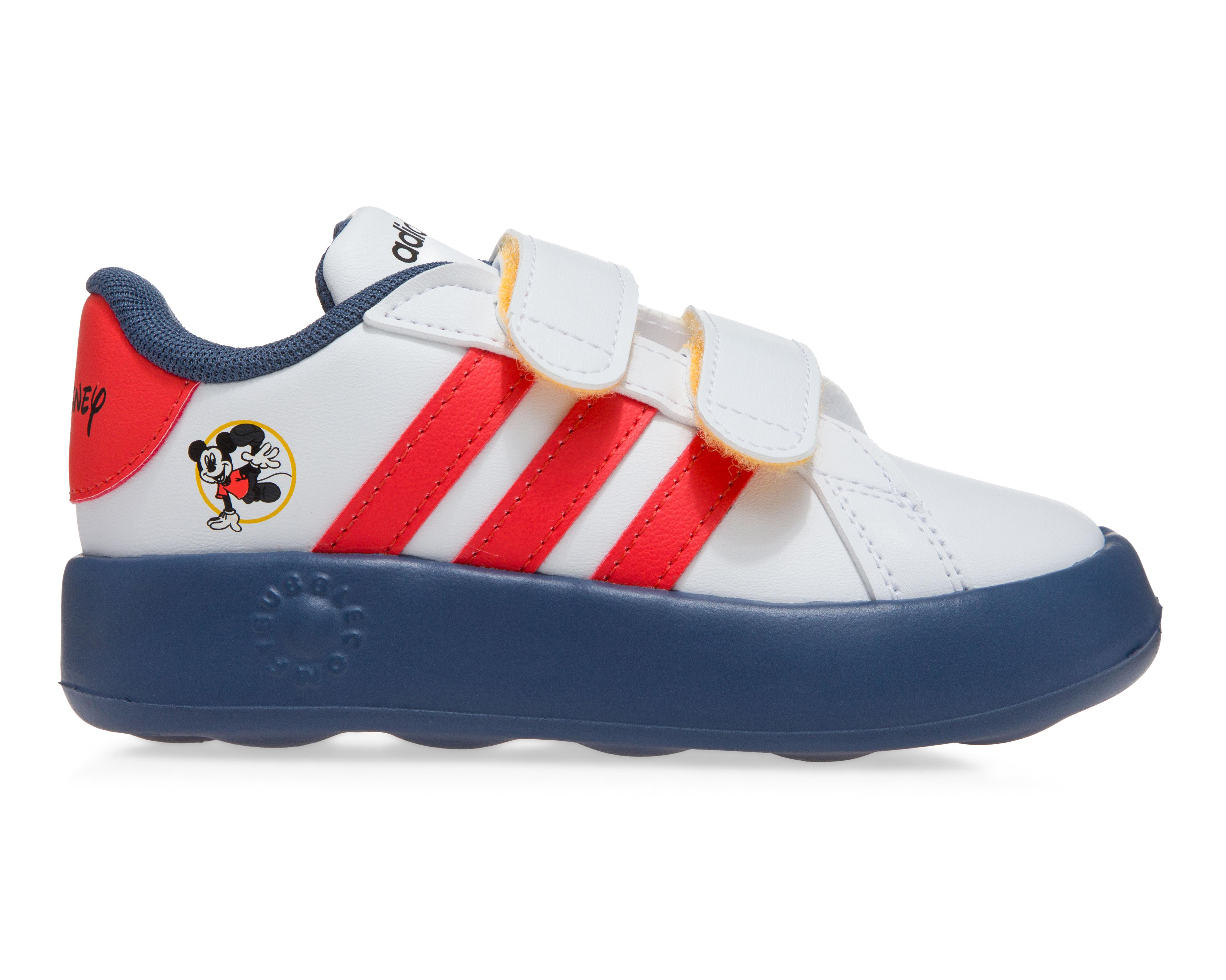 Foto 2 | Tenis Adidas Grand Court Mickey para Bebé Niño