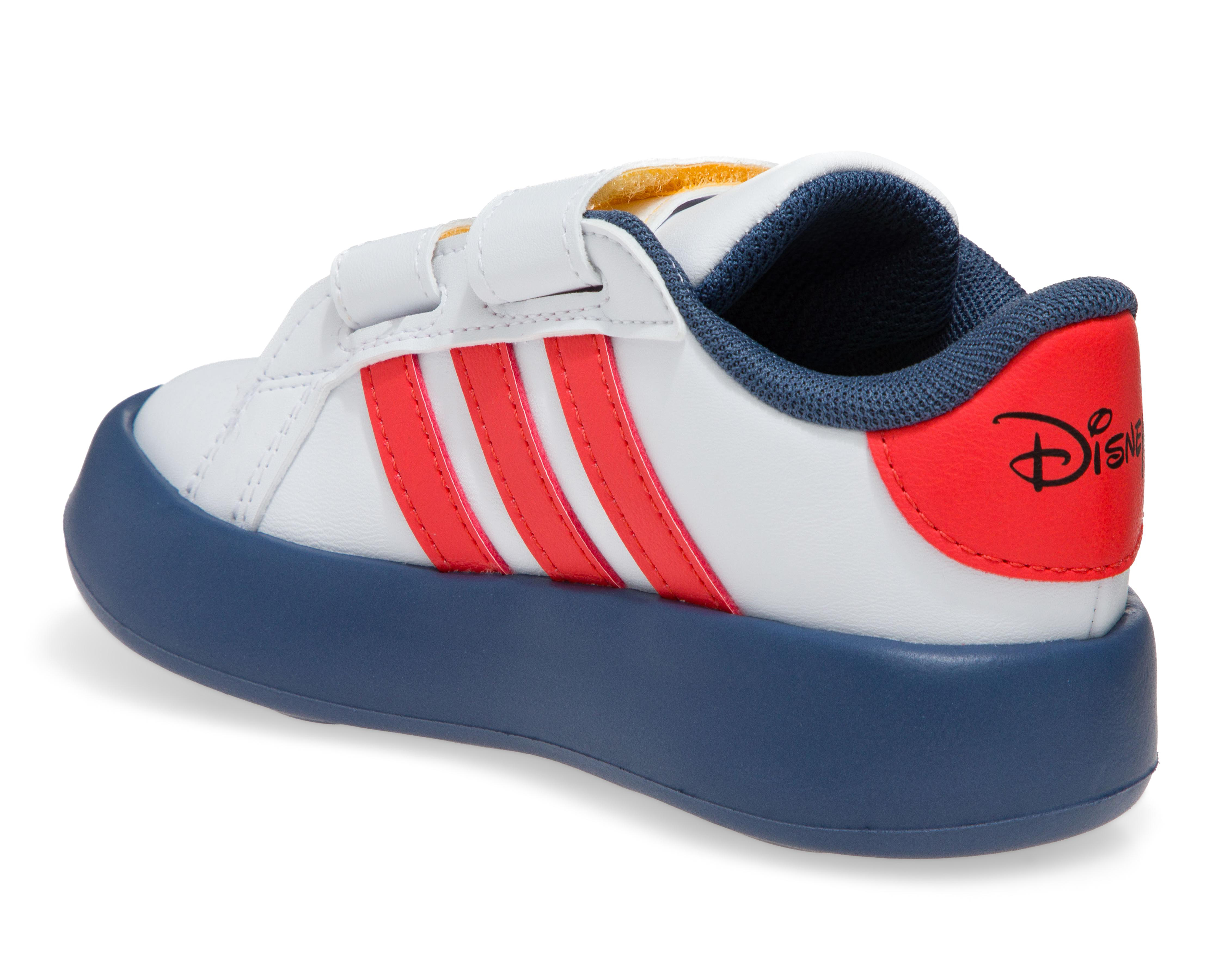 Foto 4 pulgar | Tenis Adidas Grand Court Mickey para Bebé Niño