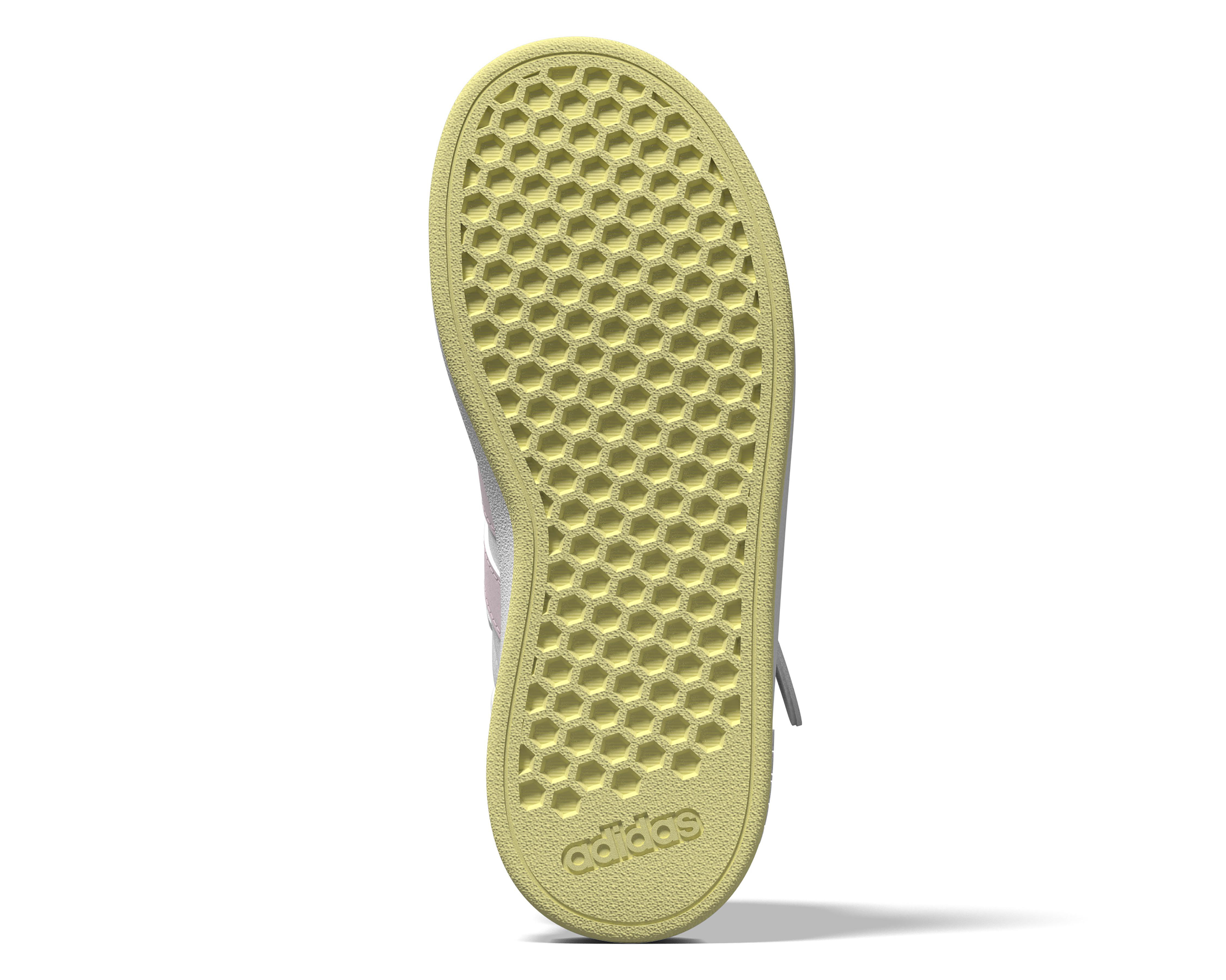 Foto 3 pulgar | Tenis Adidas Grand Court Mid K para Niña