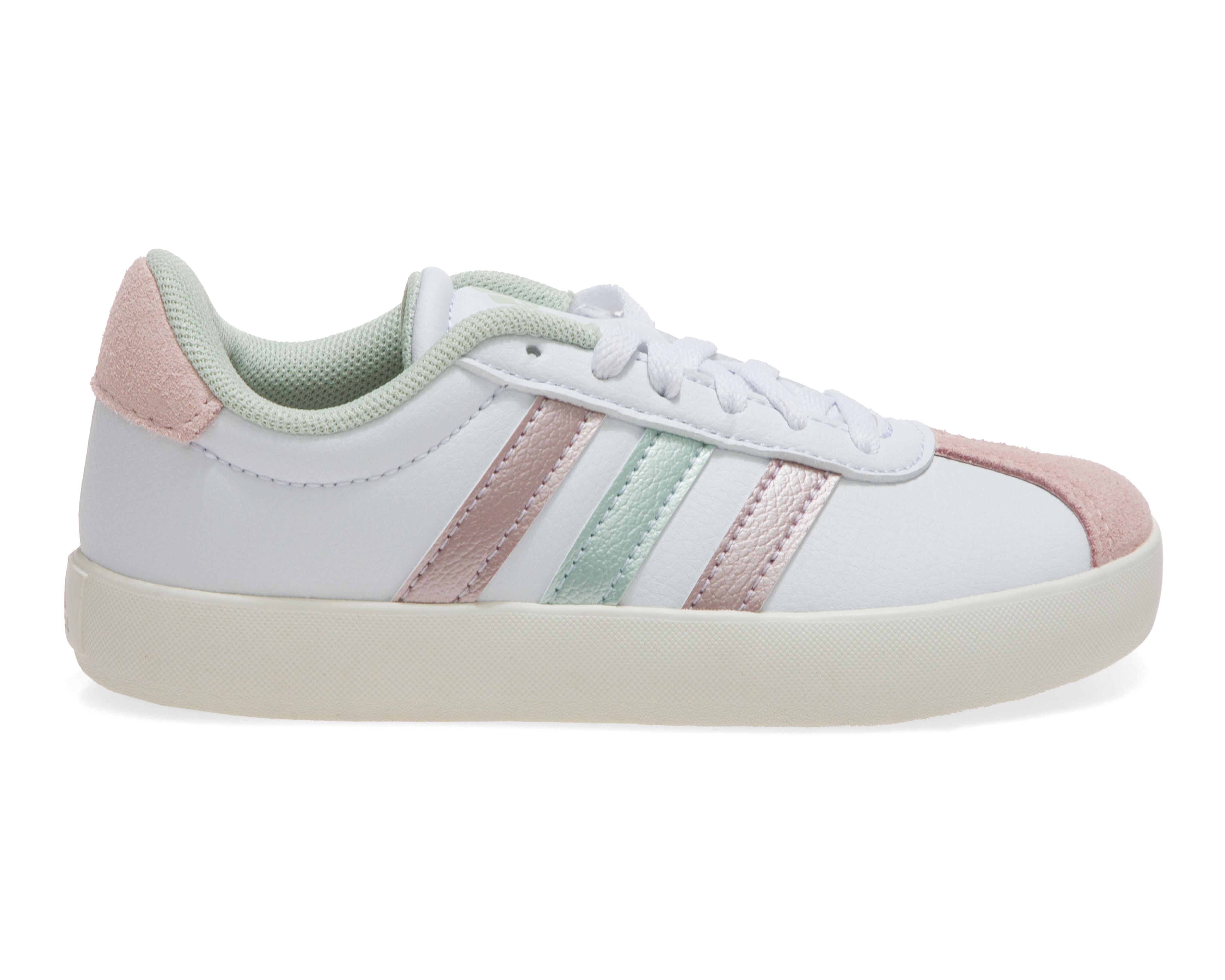 Foto 3 pulgar | Tenis Adidas Court 3.0 K para Niña