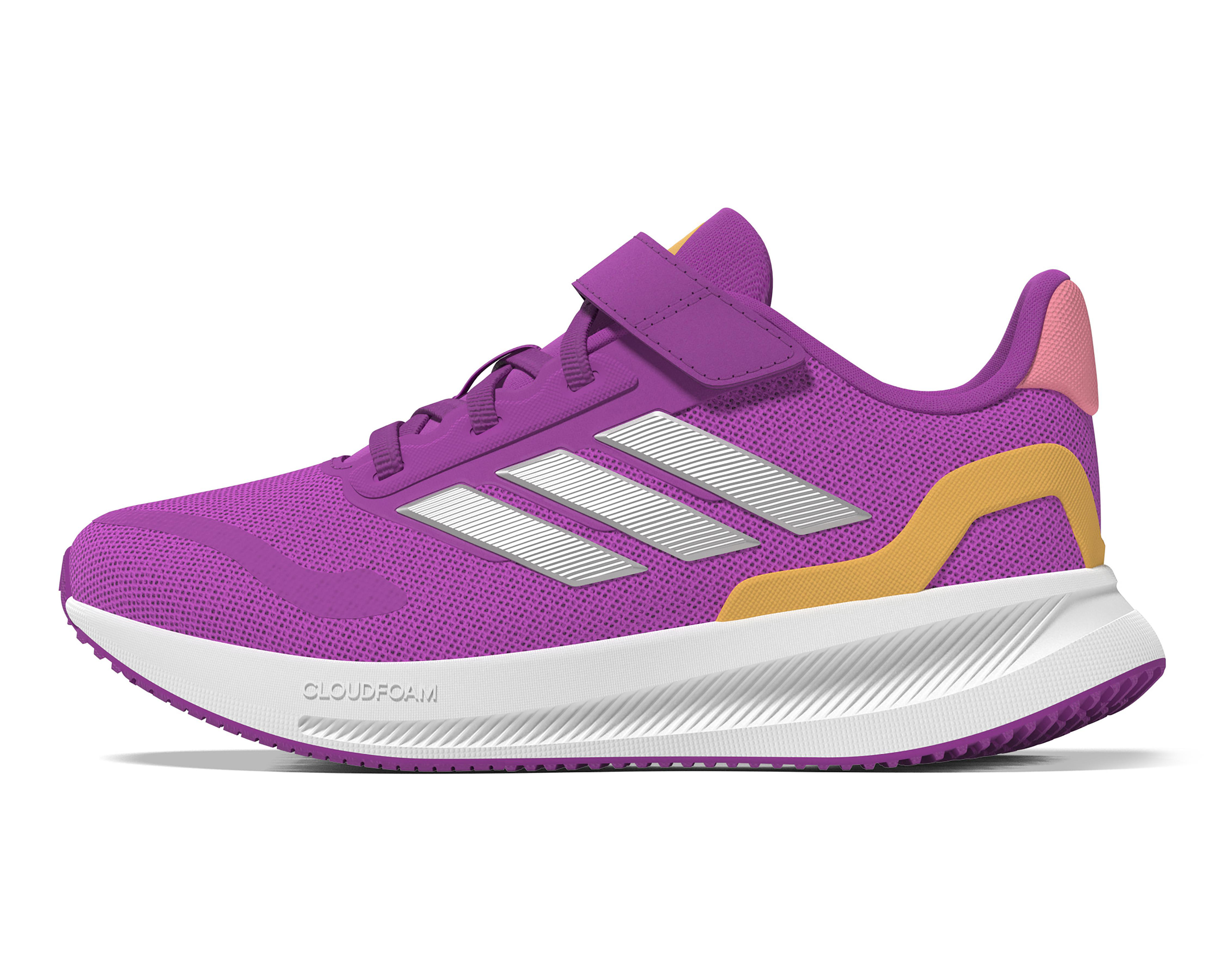 Foto 3 | Tenis Adidas Runfalcon 5 EL C para Niña