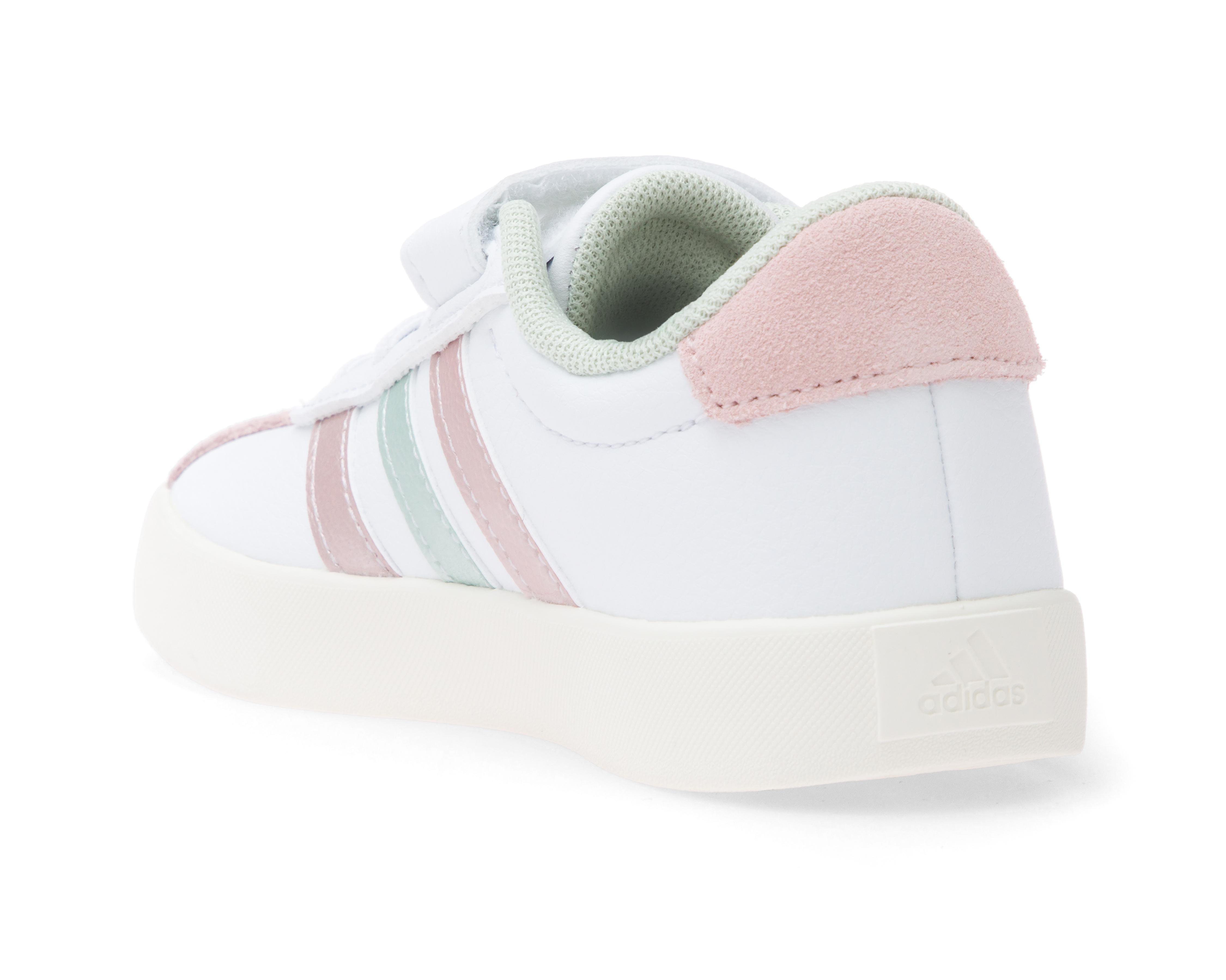 Foto 4 pulgar | Tenis Adidas VL Court 3.0 EL C para Niña