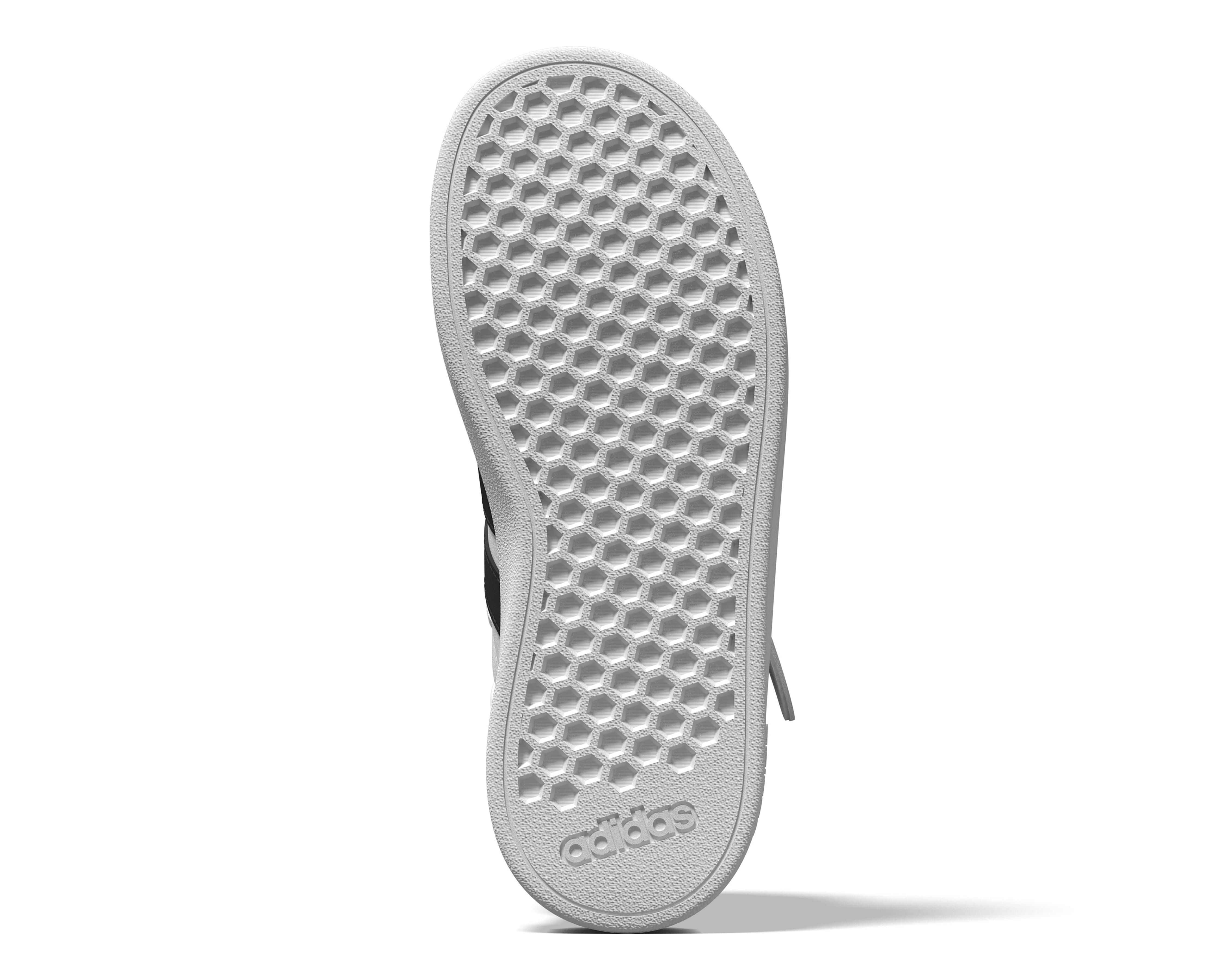 Foto 3 pulgar | Tenis Adidas Grand Court Mid para Niño