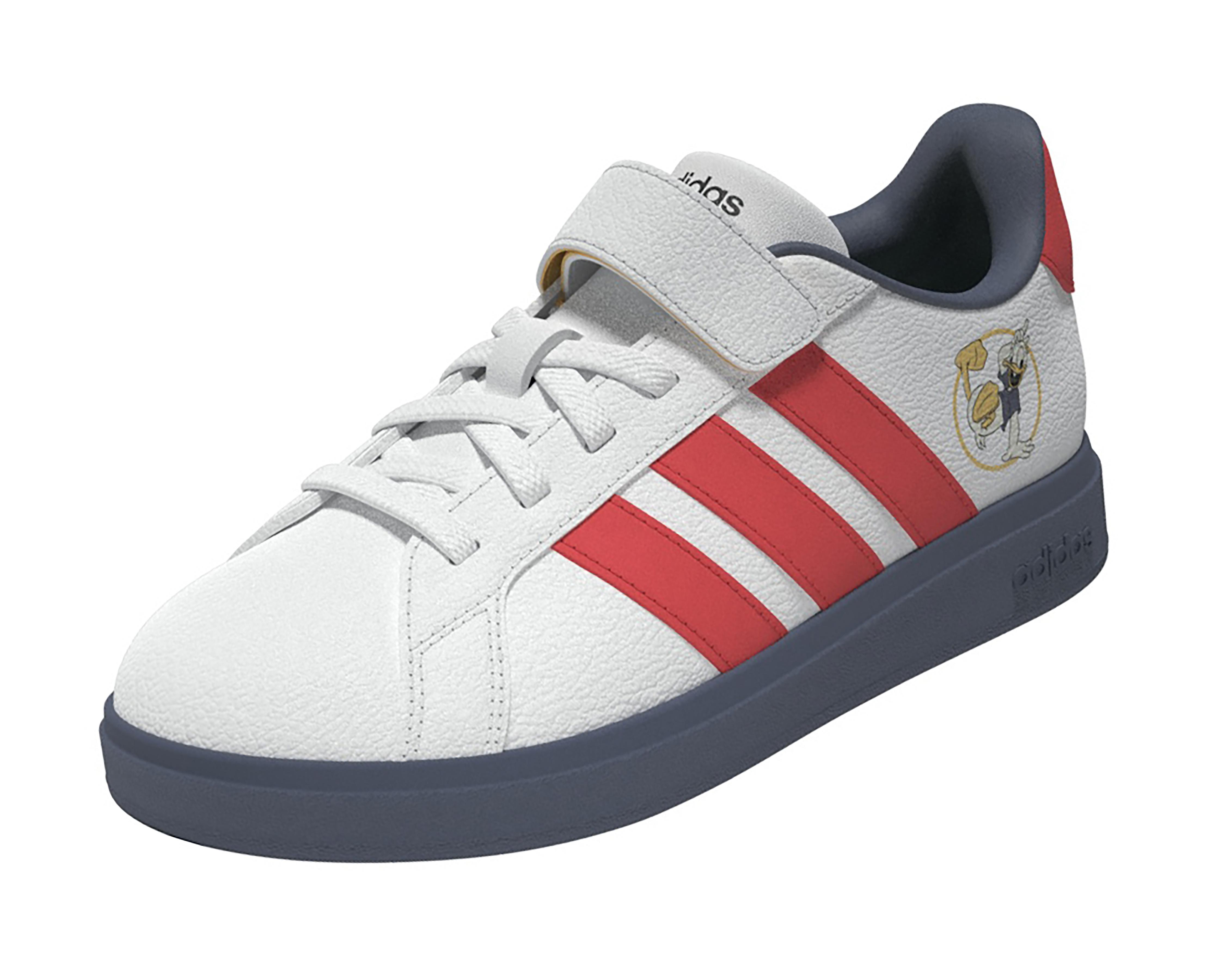 Foto 2 pulgar | Tenis Adidas Grand Court Mickey EL para Niño