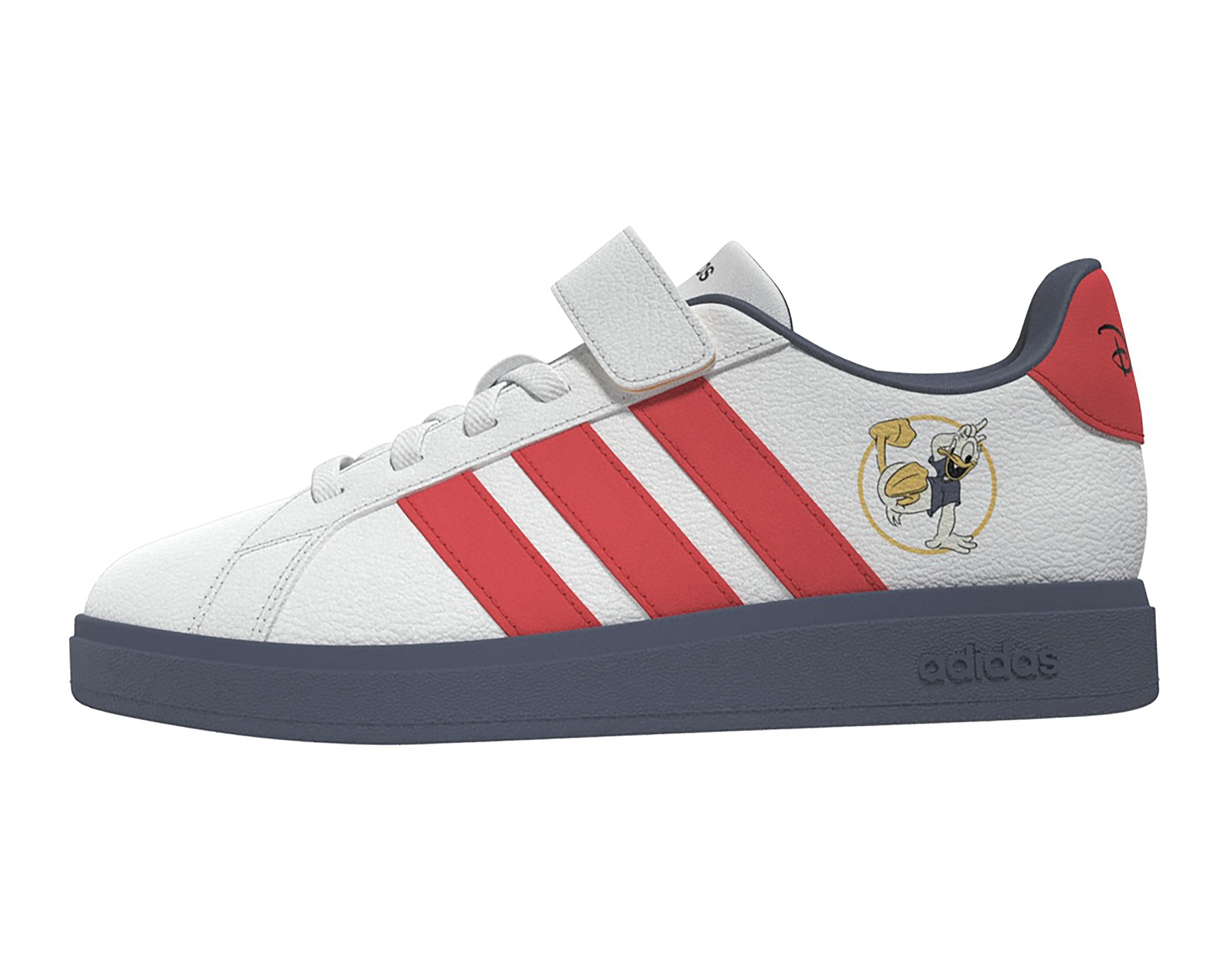 Foto 6 pulgar | Tenis Adidas Grand Court Mickey EL para Niño