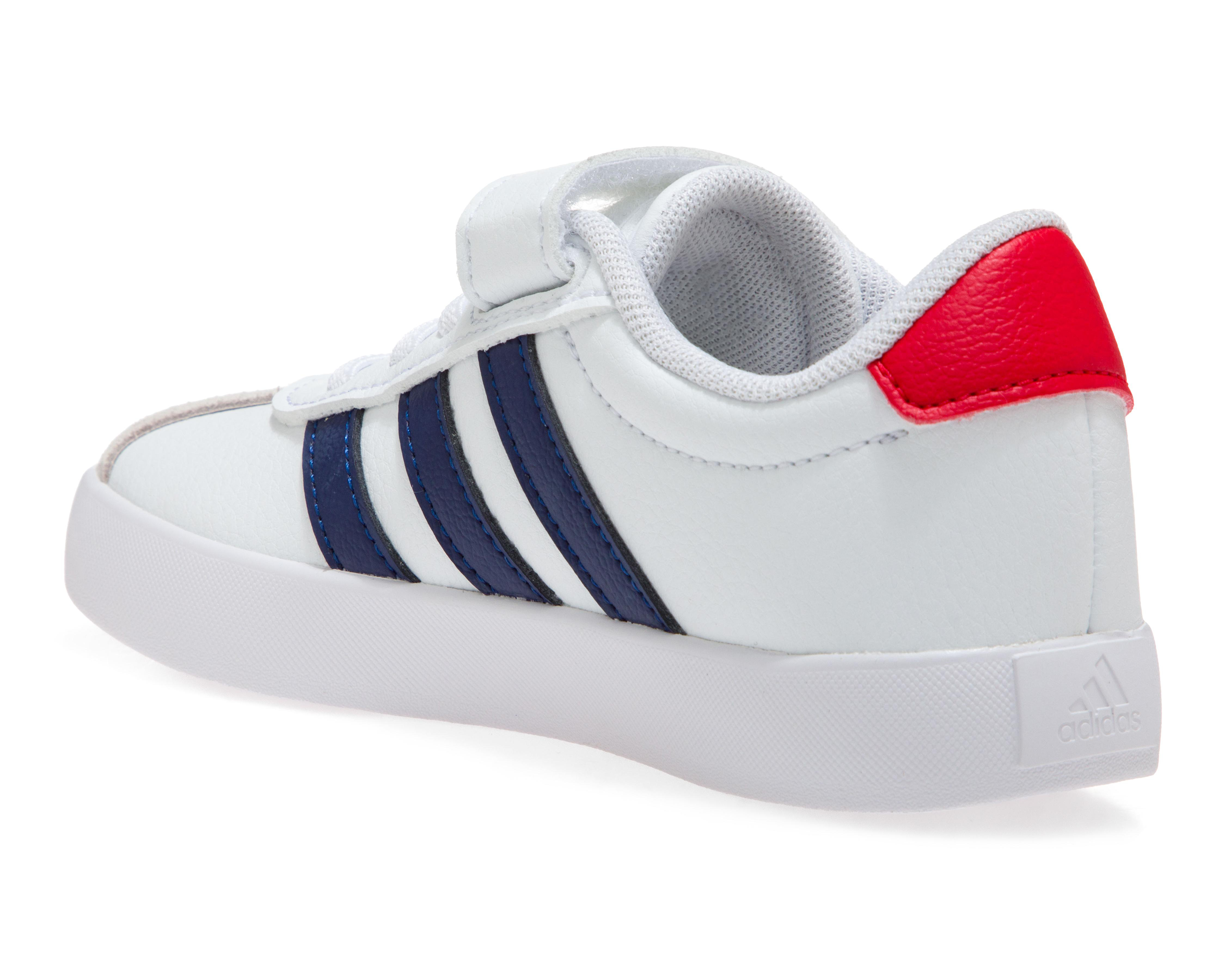 Foto 4 pulgar | Tenis Adidas VL Court 3.0 El C para Niño