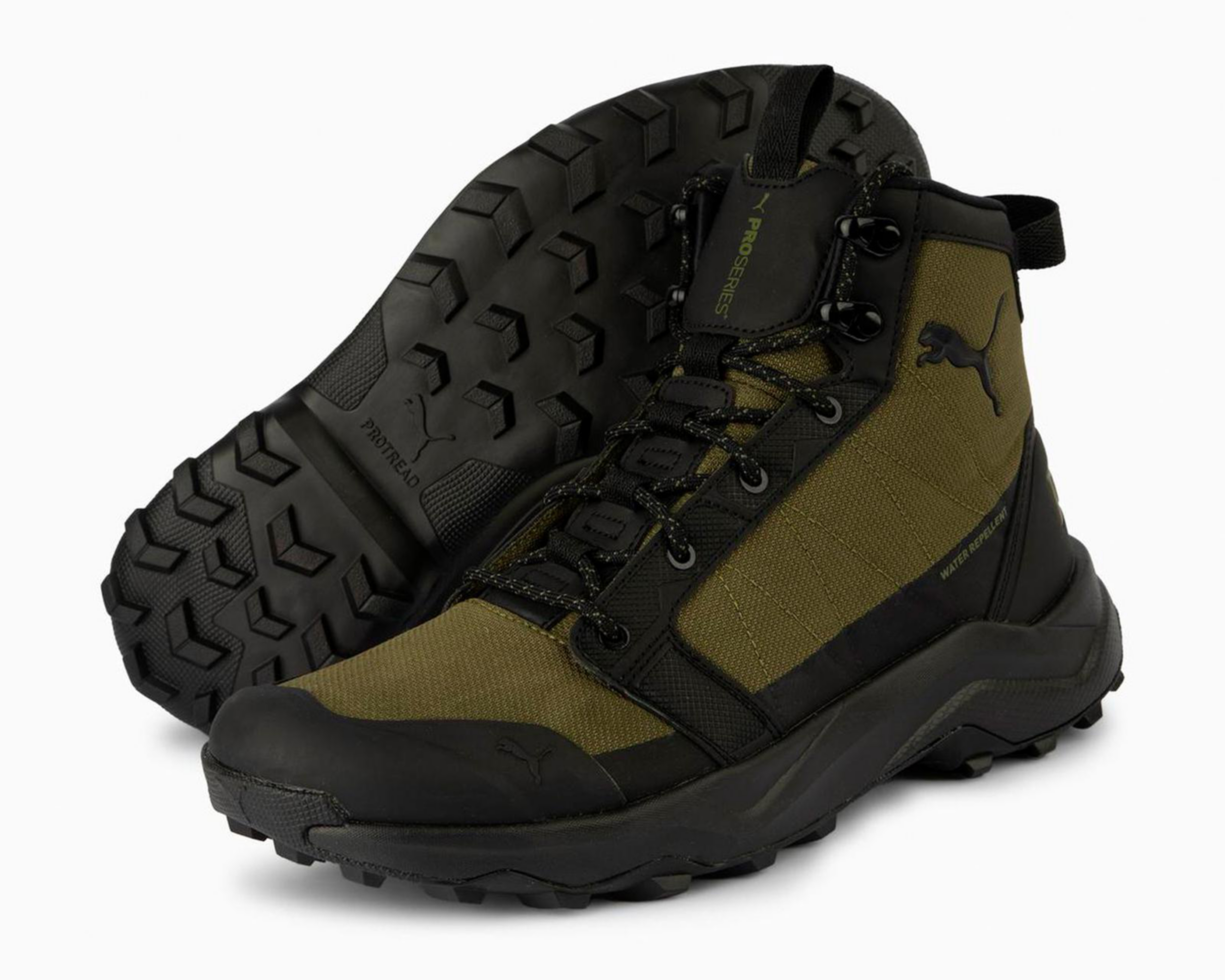 Foto 2 pulgar | Botas de Trail Puma Boulder WTR para Hombre