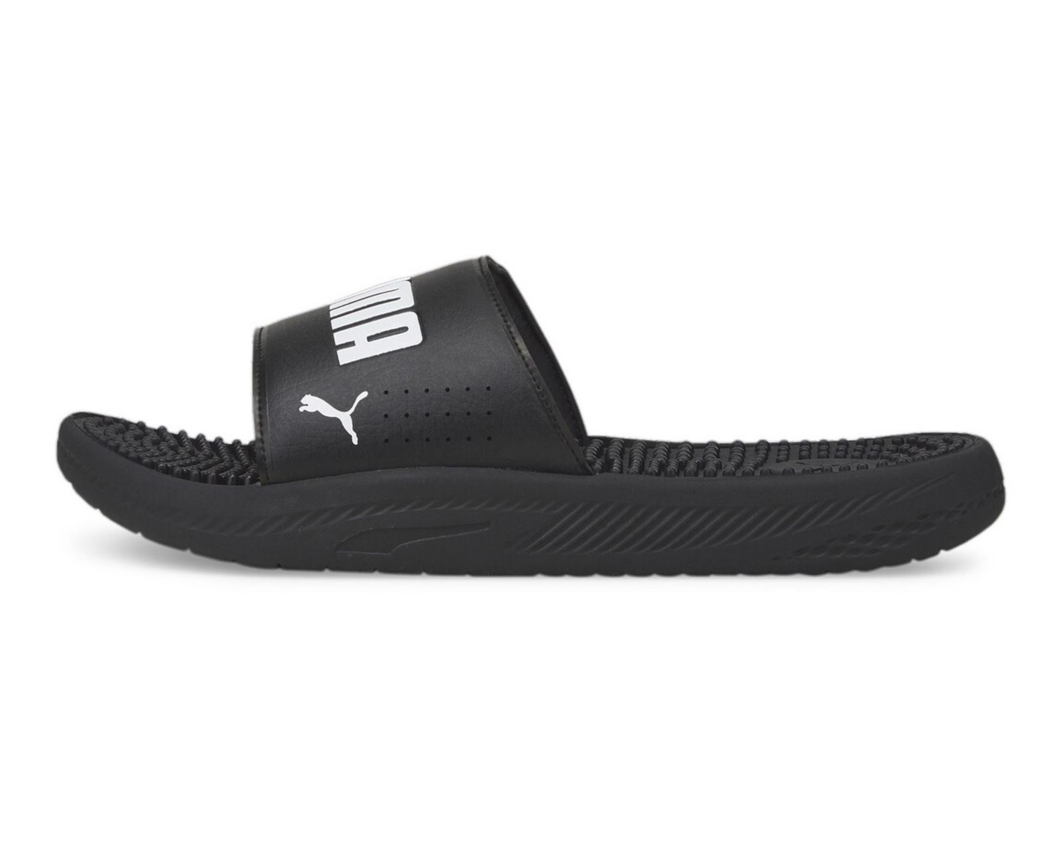 Foto 2 pulgar | Sandalias Deportivas Puma Softride Slide Massage para Hombre