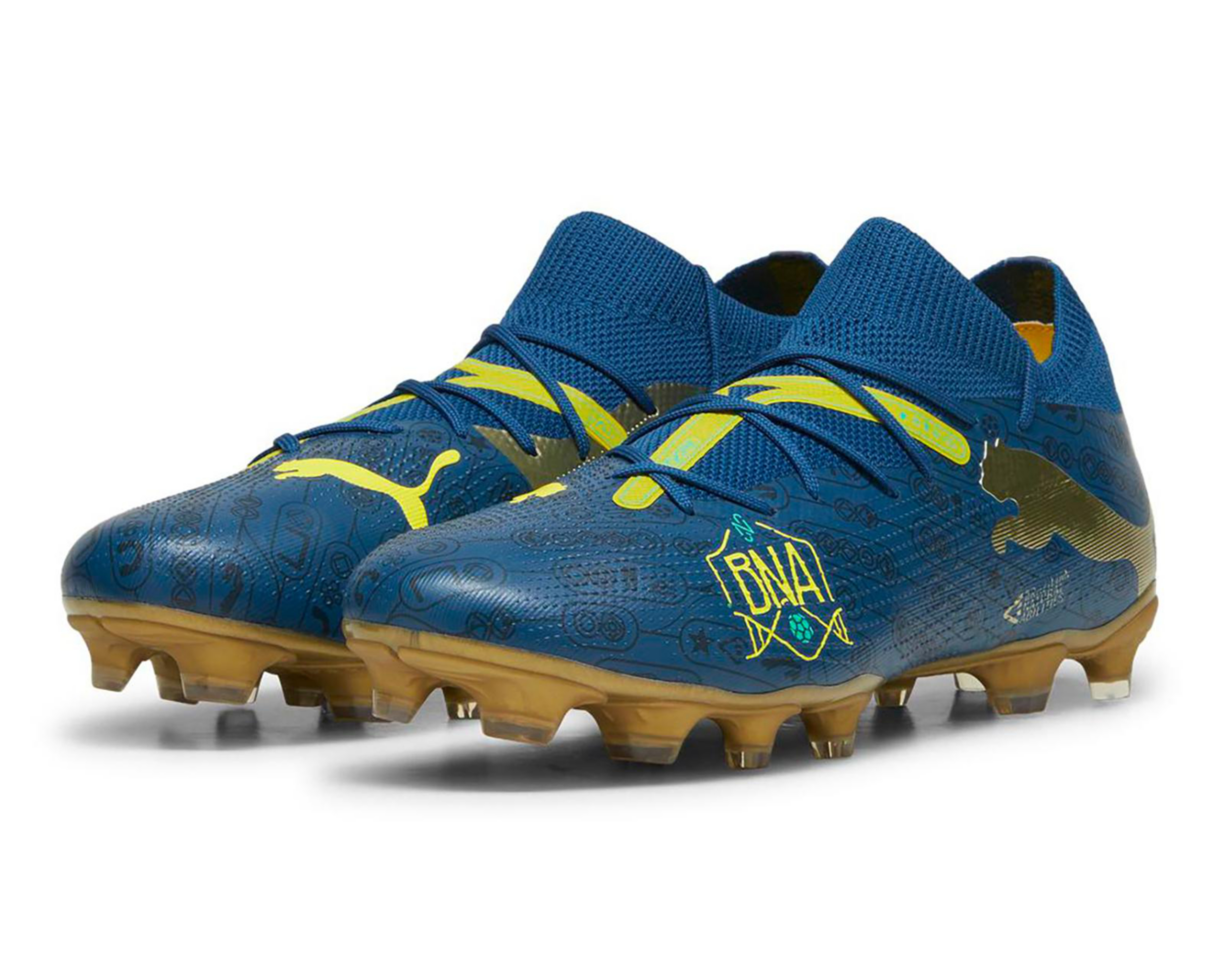 Foto 1 | Taquetes para Futbol Puma Future 7 Match BNA para Hombre