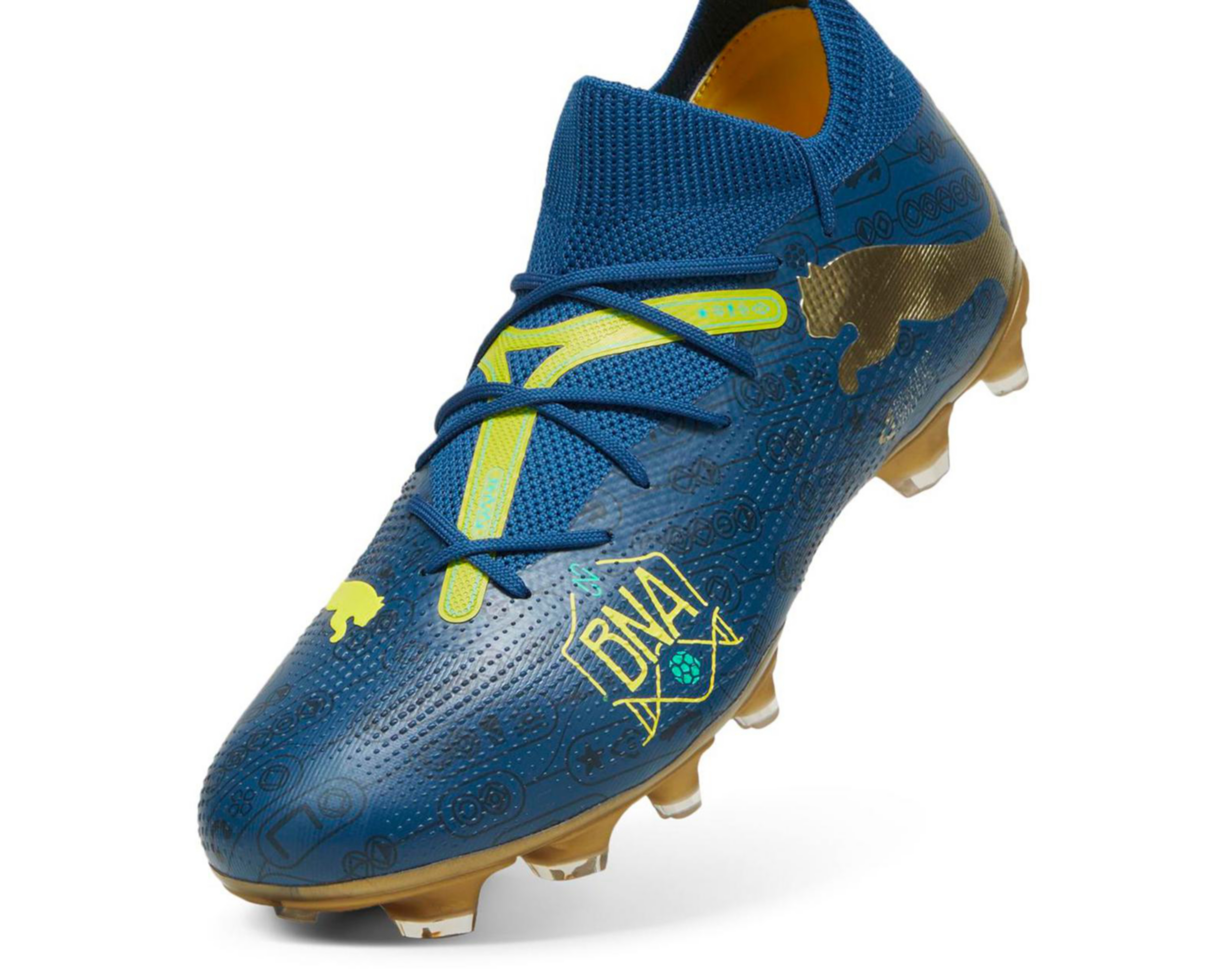 Foto 6 pulgar | Taquetes para Futbol Puma Future 7 Match BNA para Hombre