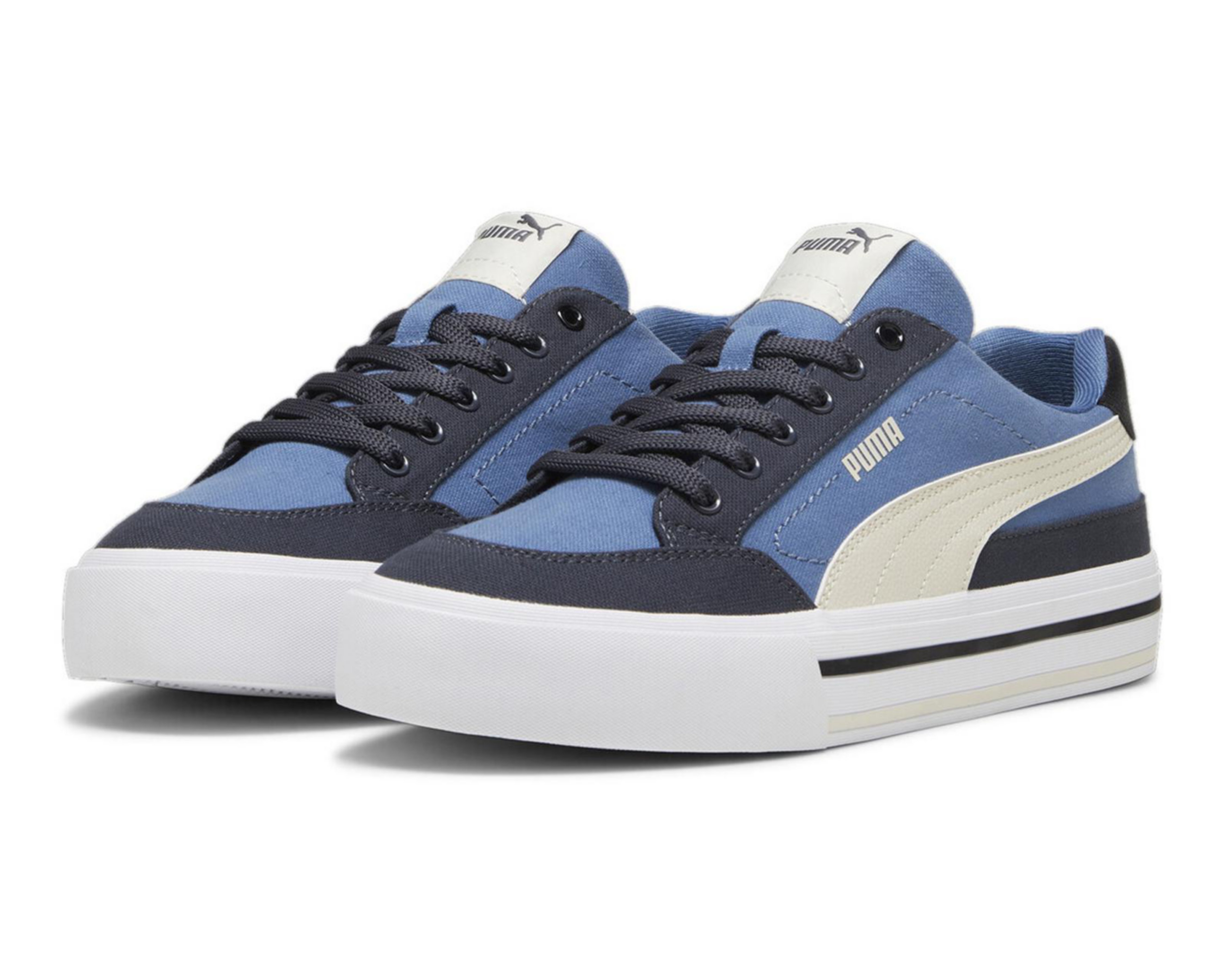 Foto 2 pulgar | Tenis Puma Court Classic Vulc F para Hombre