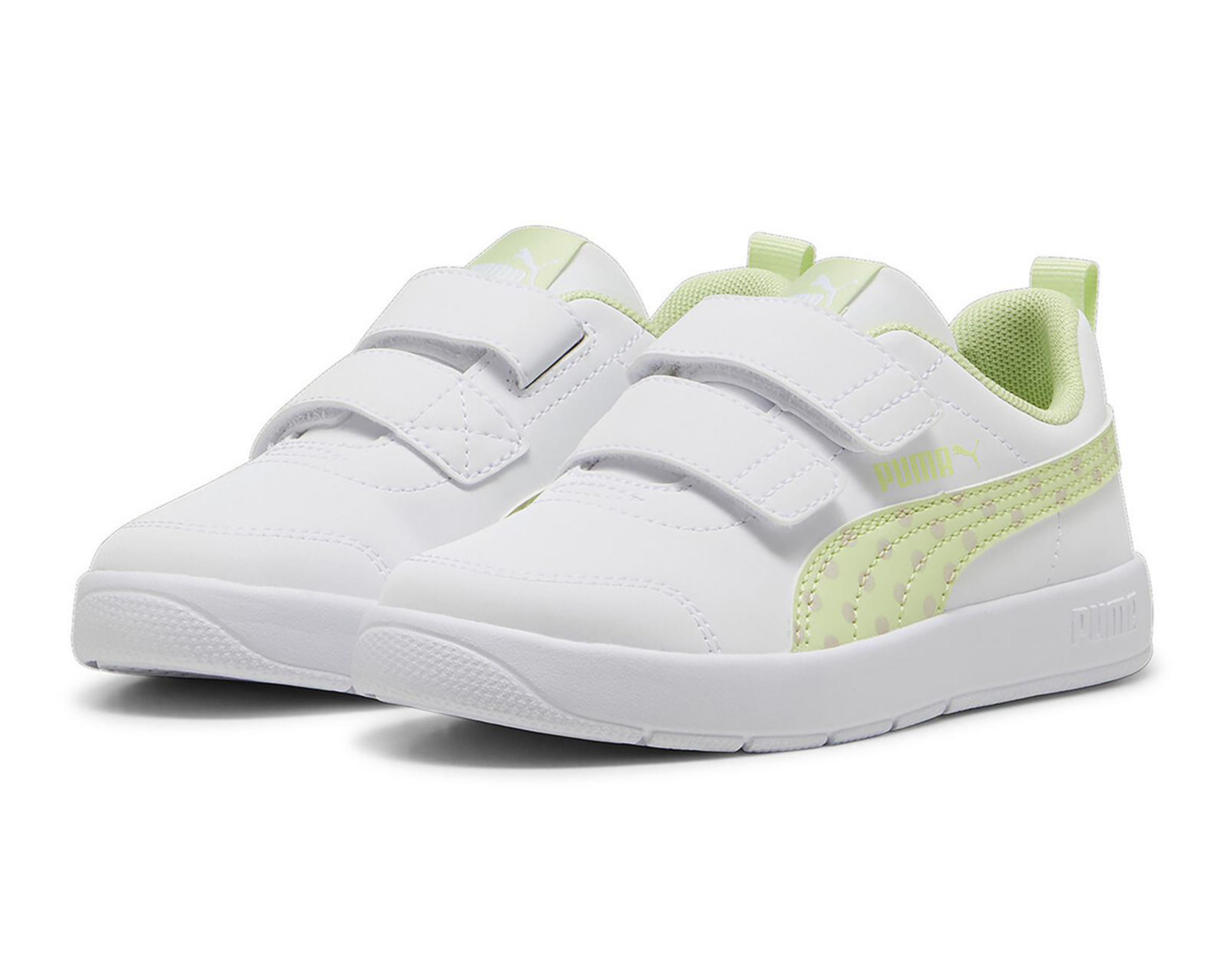 Foto 2 pulgar | Tenis Puma Courtflex V3 Dotty V para Niña