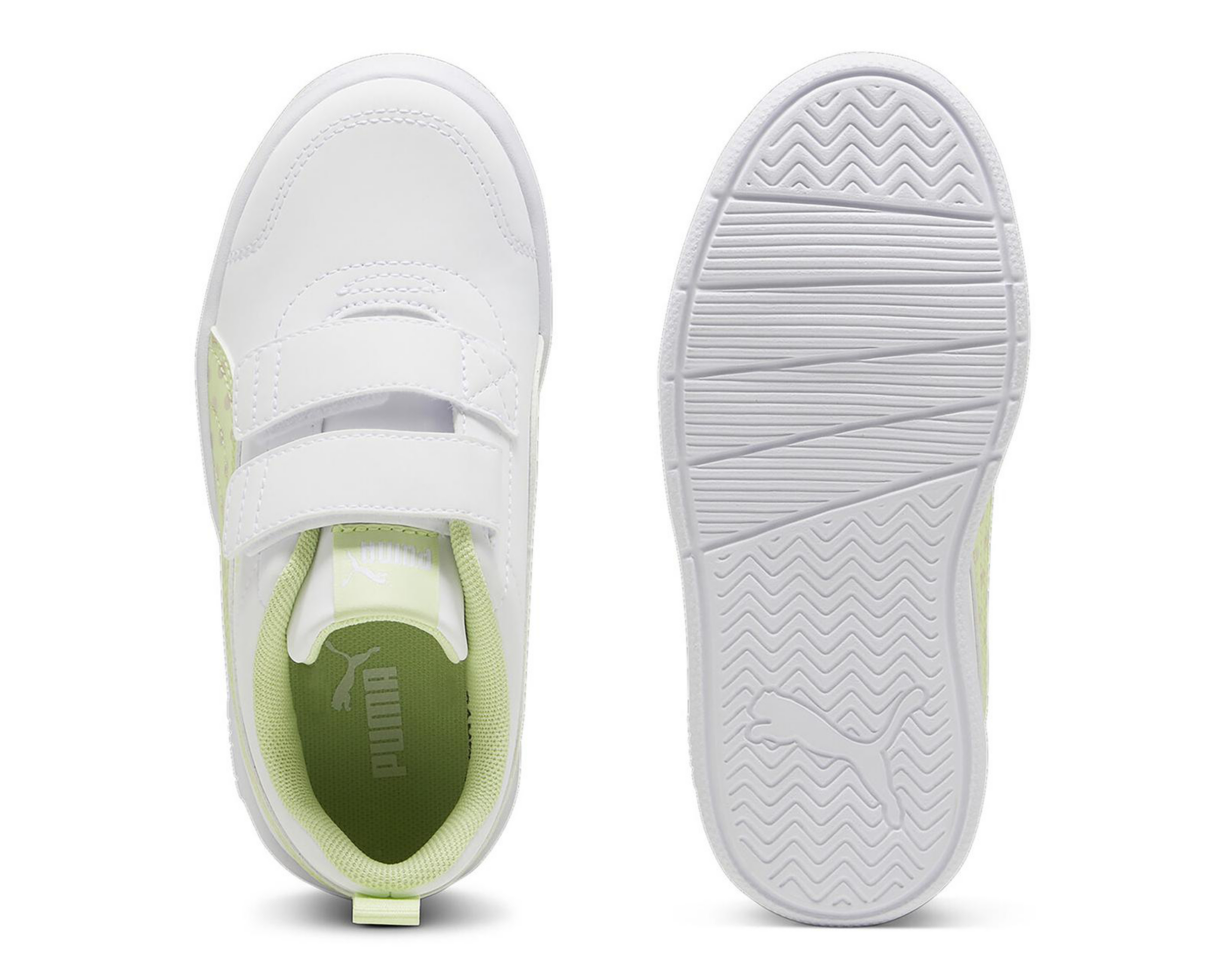 Foto 3 pulgar | Tenis Puma Courtflex V3 Dotty V para Niña