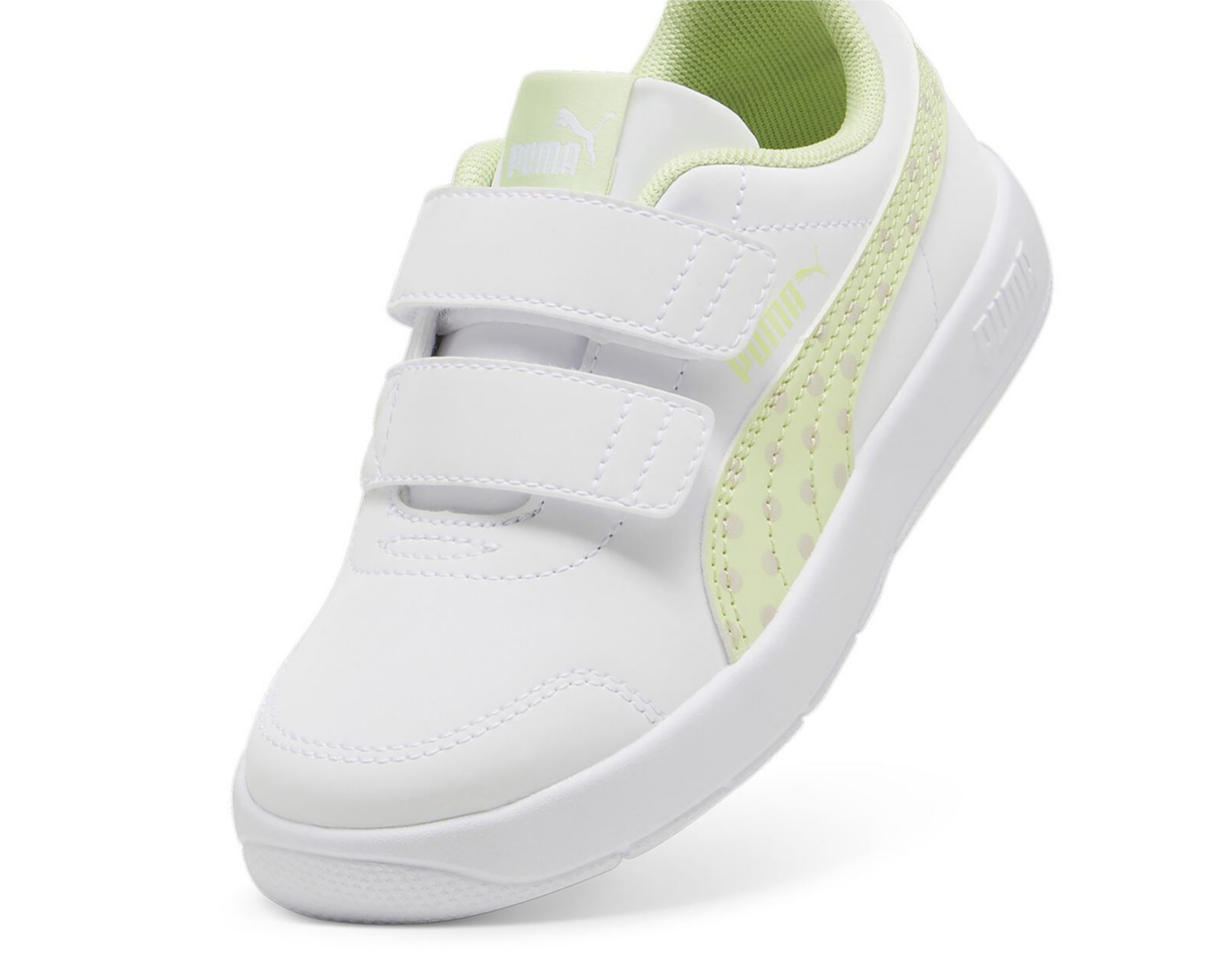 Foto 6 pulgar | Tenis Puma Courtflex V3 Dotty V para Niña