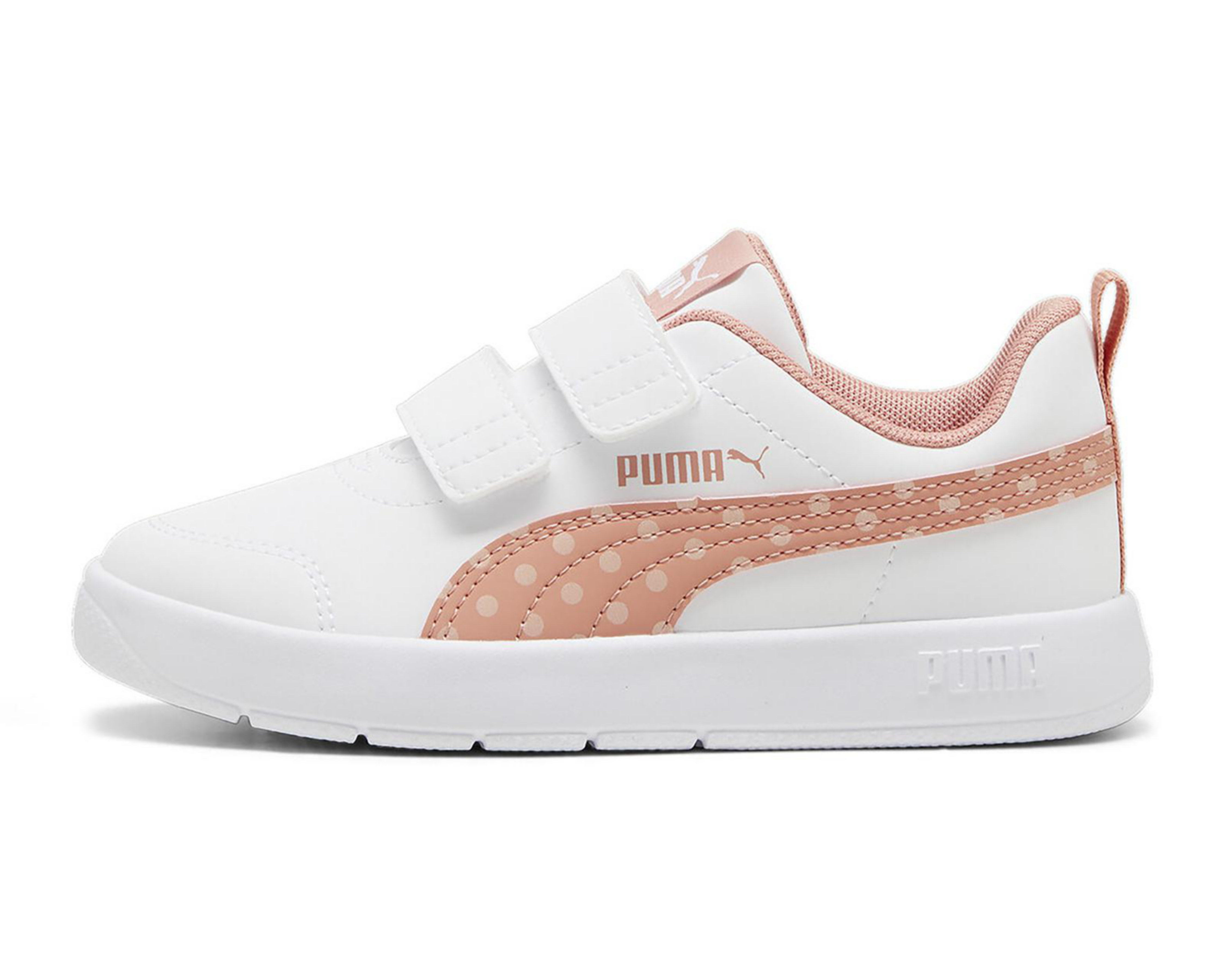 Foto 4 pulgar | Tenis Puma Courtflex V3 Dotty V para Niña