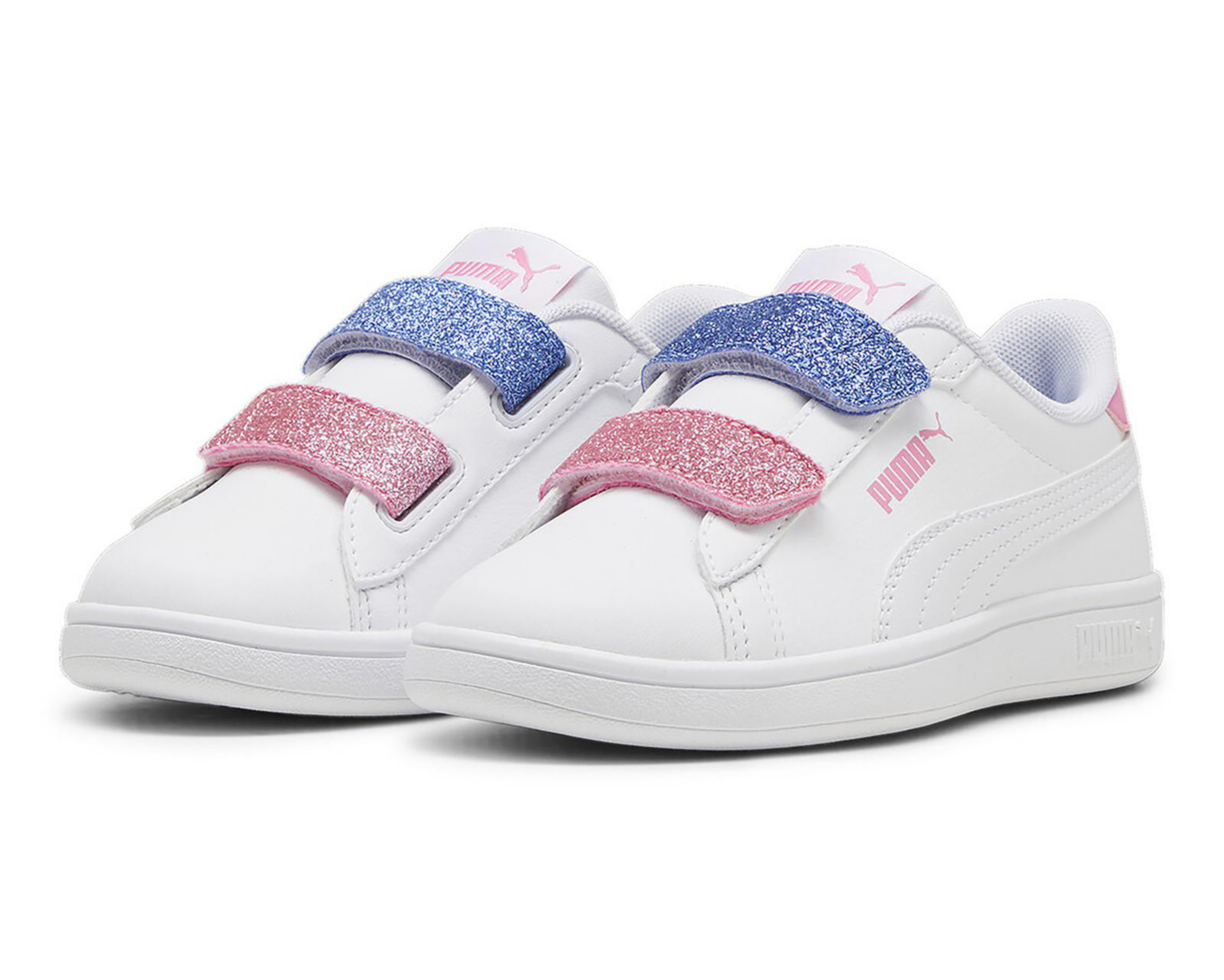 Tenis Puma Smash 3.0 L Glitter para Niña $669