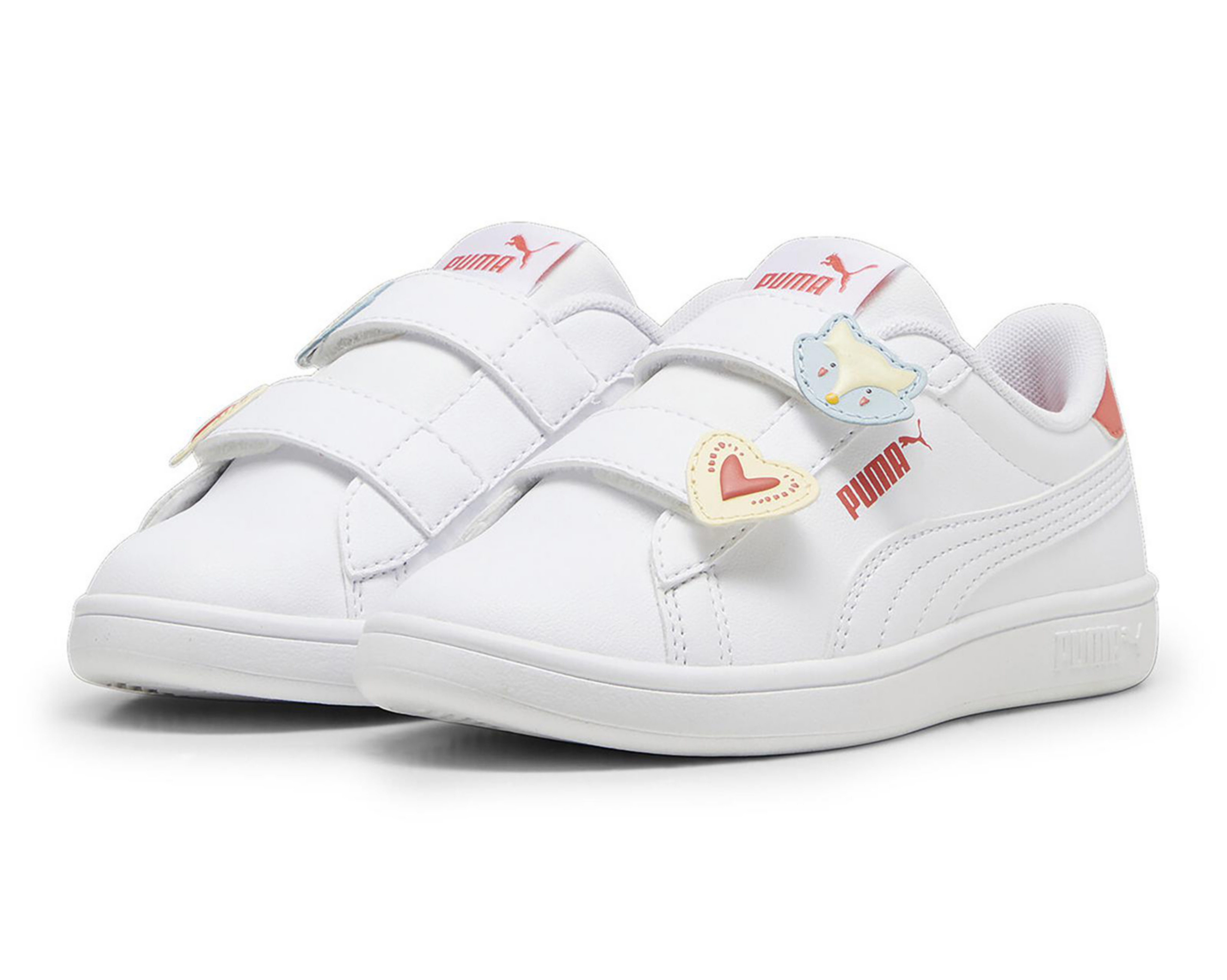 Tenis Puma Smash 3.0 Badge para Niña