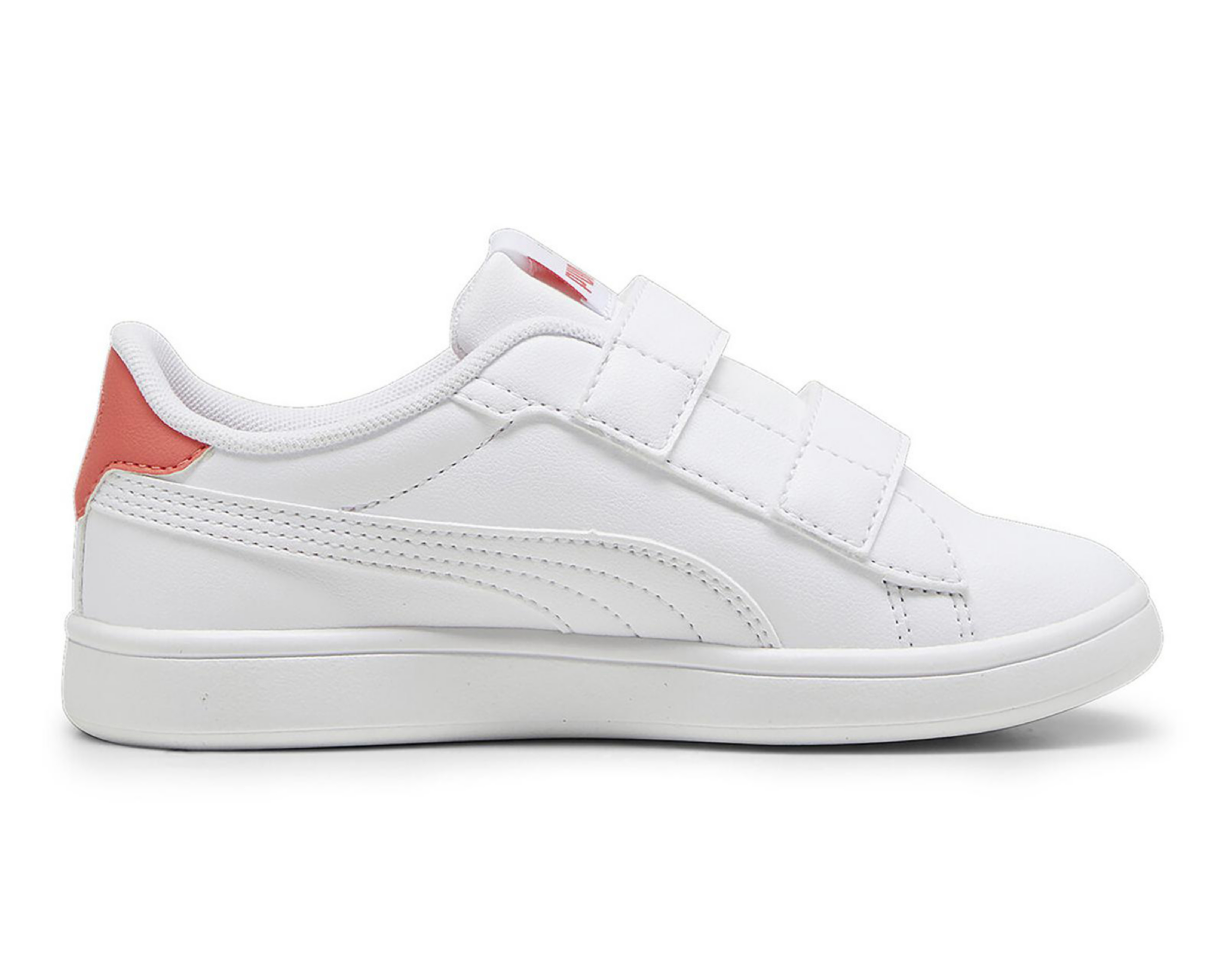 Foto 4 | Tenis Puma Smash 3.0 Badge para Niña