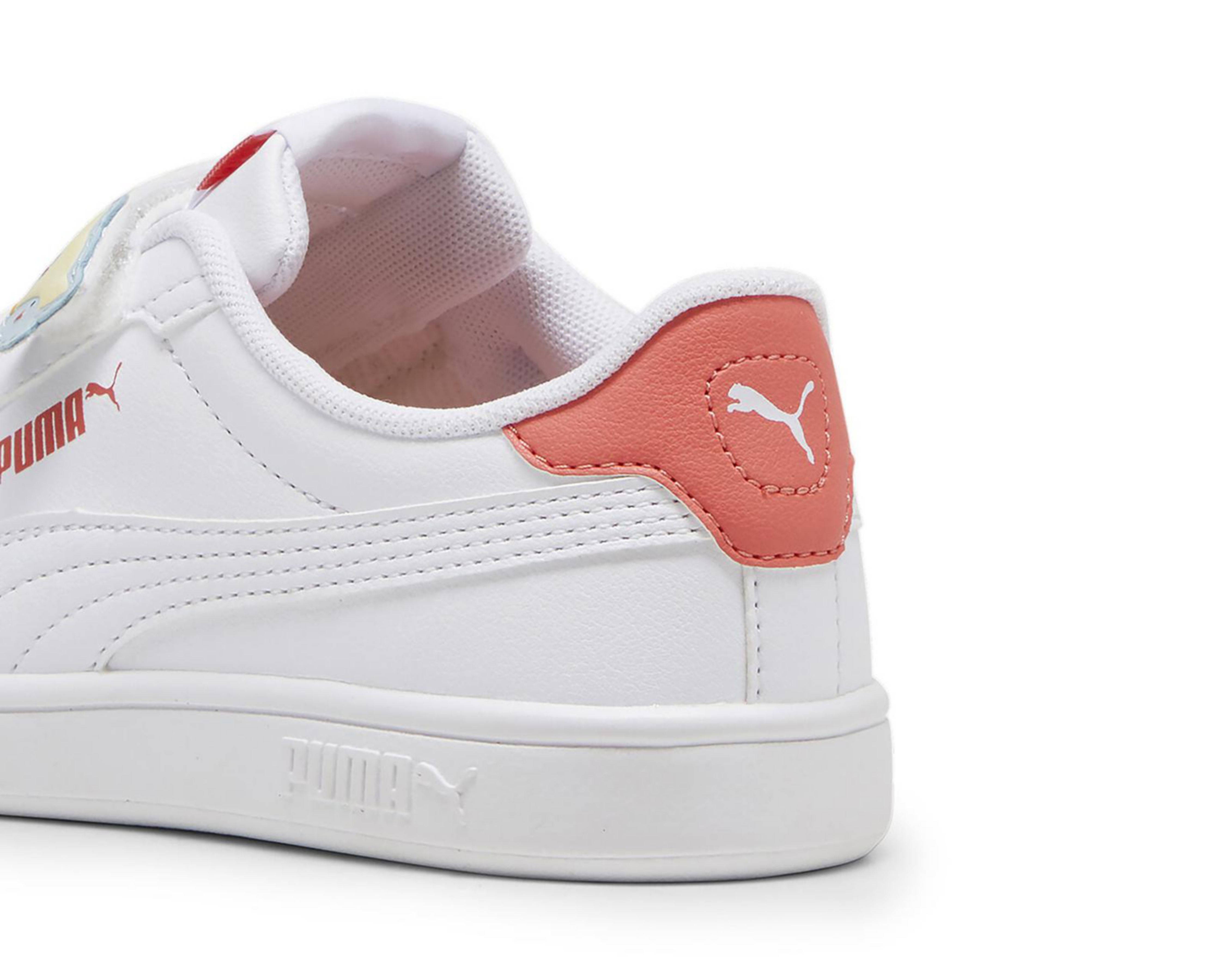 Foto 6 | Tenis Puma Smash 3.0 Badge para Niña