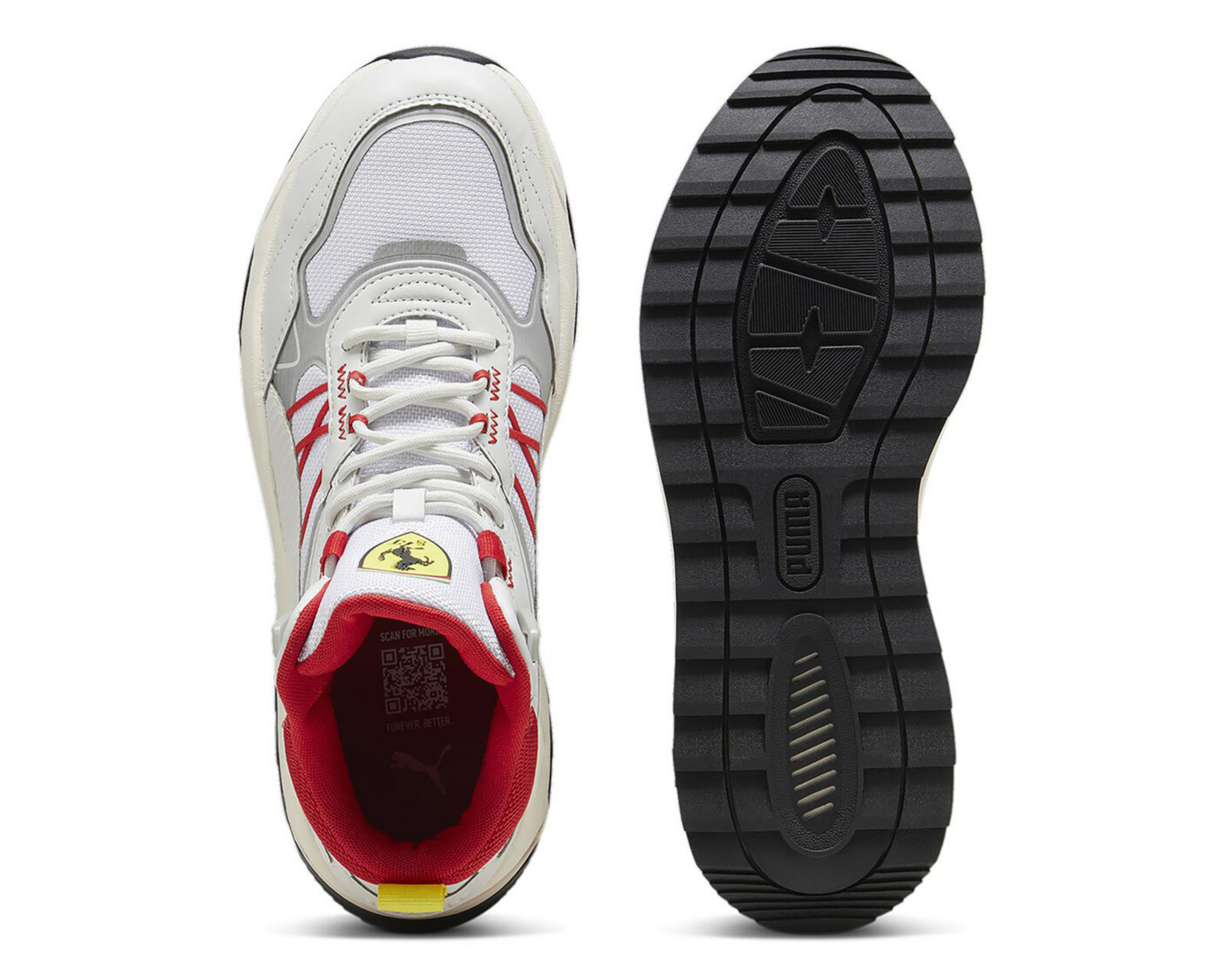 Foto 3 pulgar | Tenis Puma Ferrari Trinity MID para Hombre