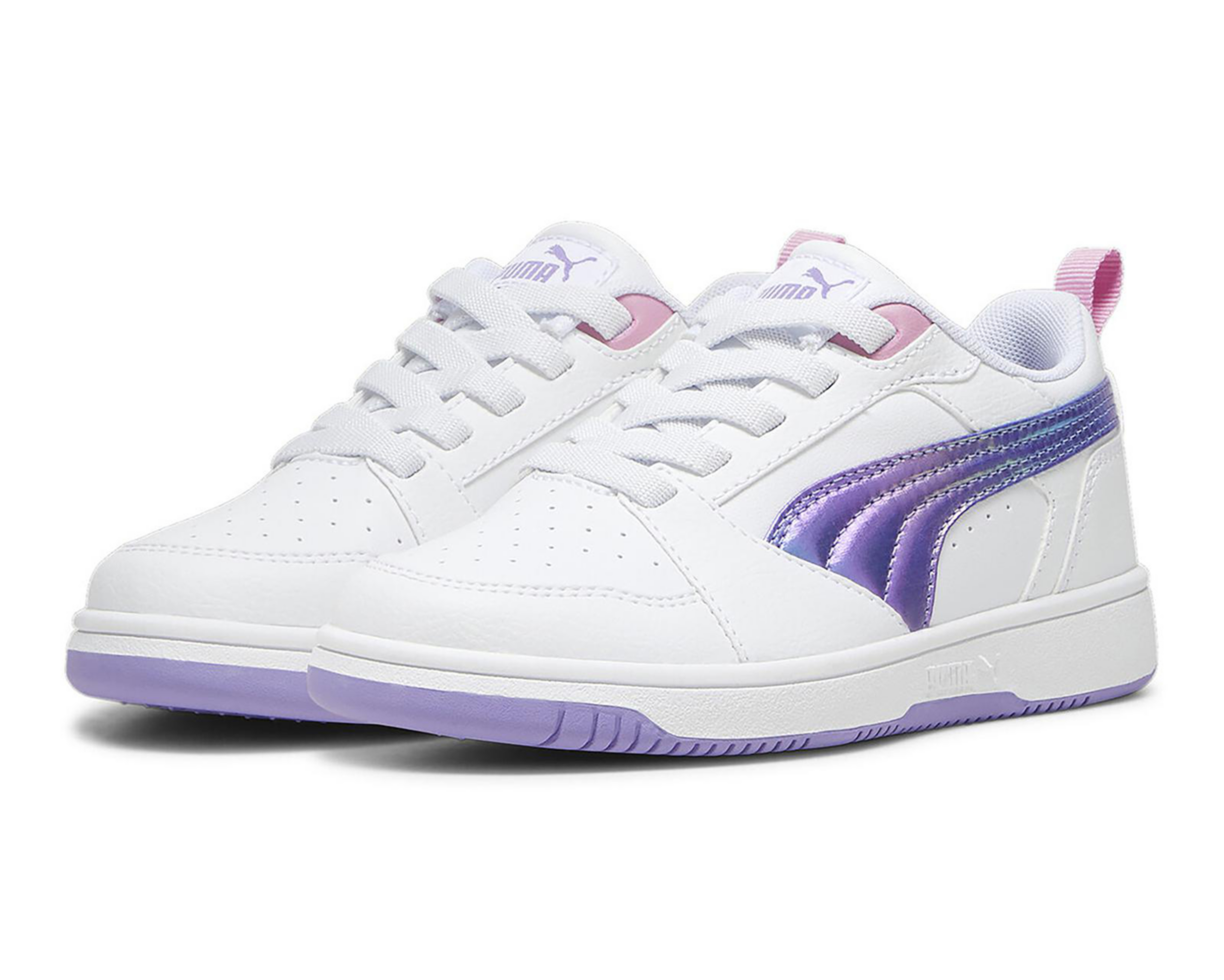 Tenis Puma Rebound V6 Lo para Niña