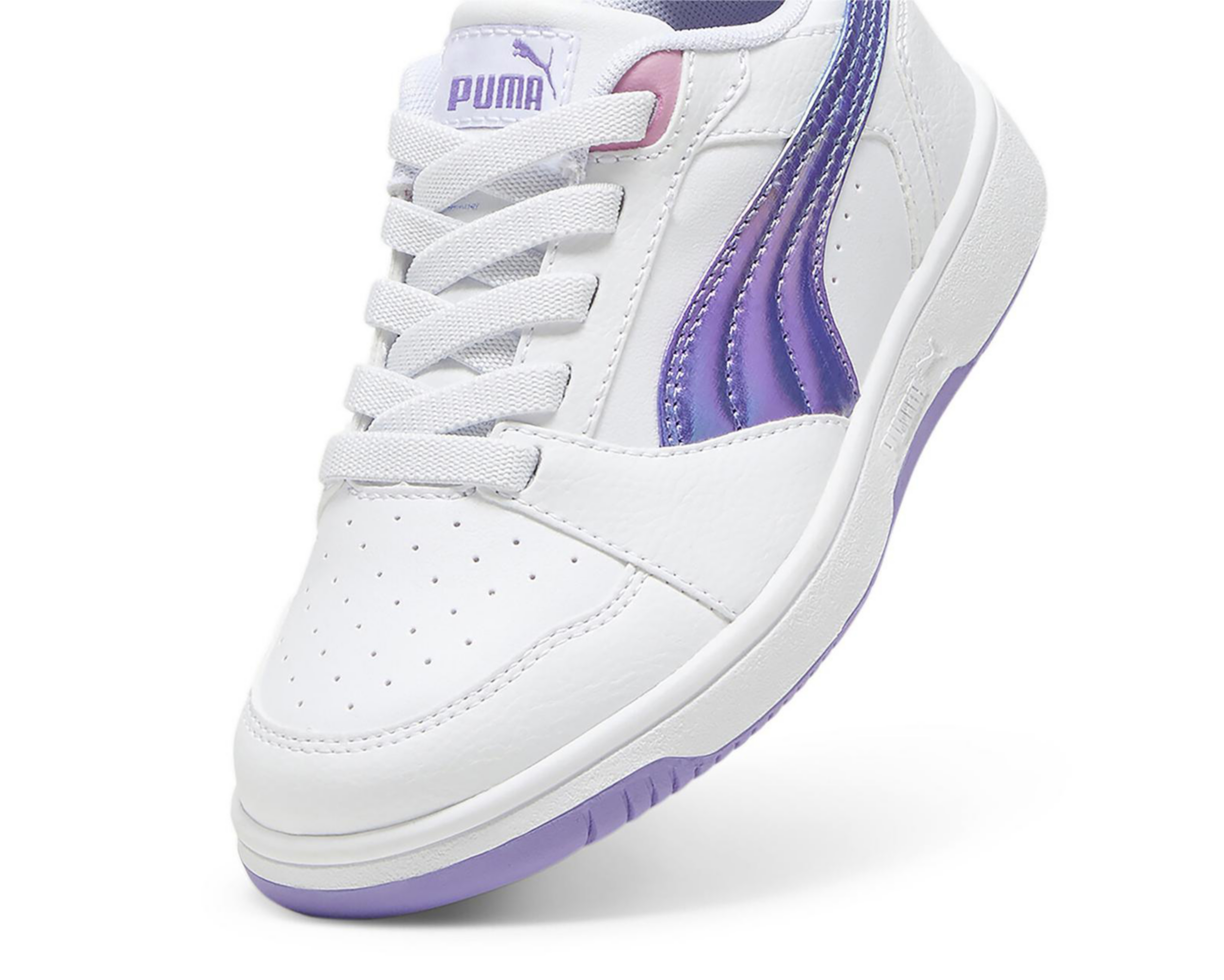 Foto 5 | Tenis Puma Rebound V6 Lo para Niña