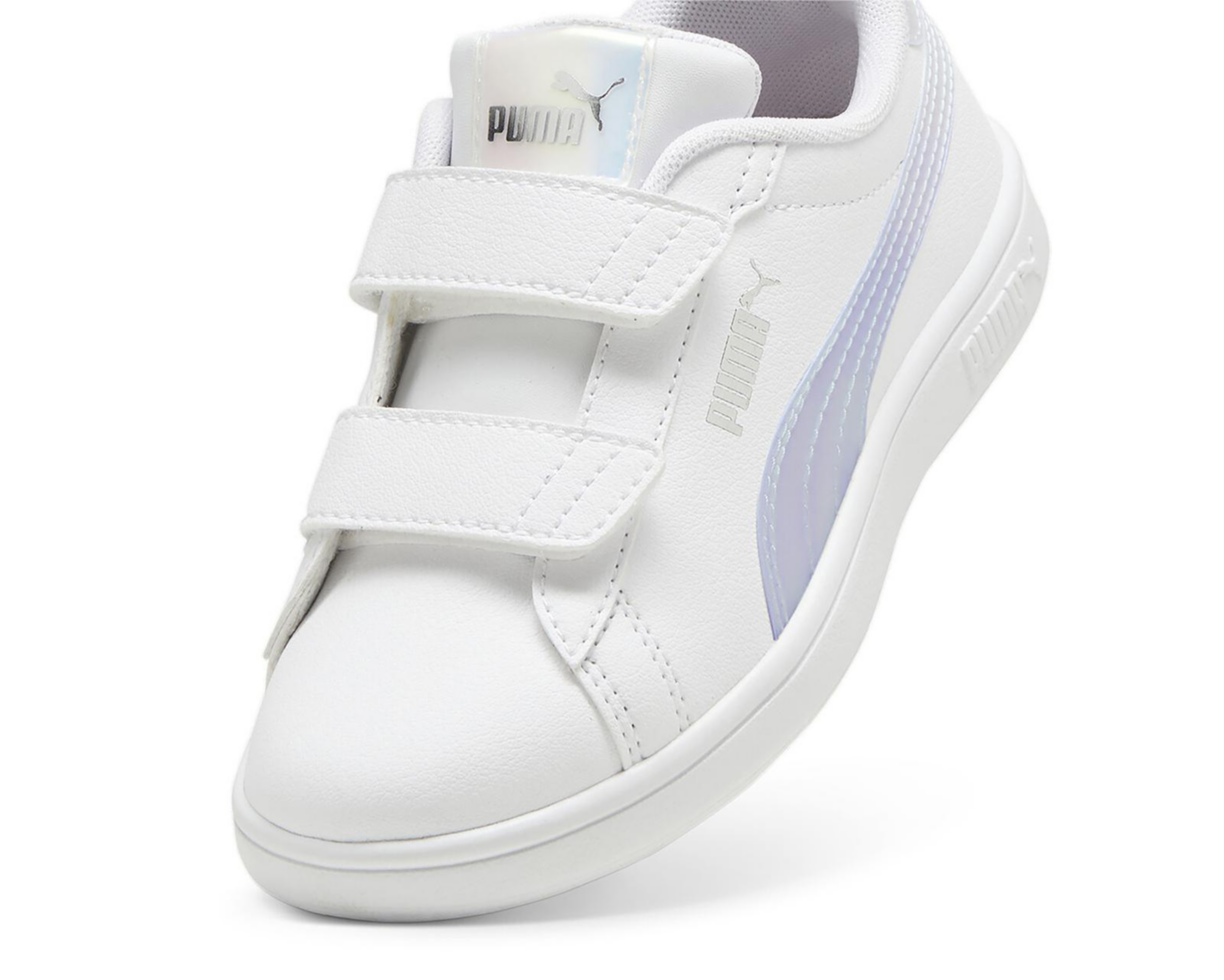 Foto 5 | Tenis Puma Smash 3.0 Holo para Bebé Niña