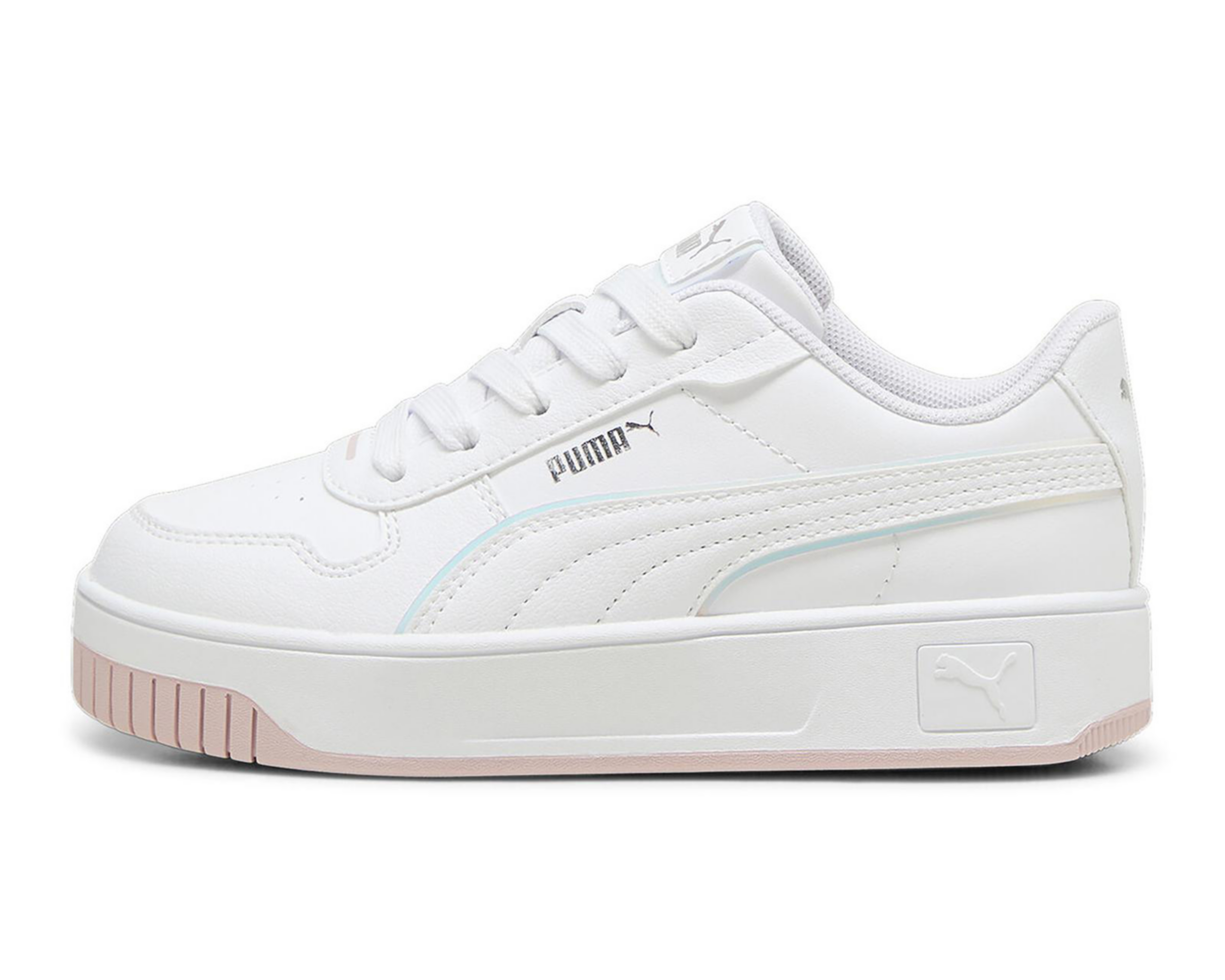 Foto 4 pulgar | Tenis Puma Carina Street Holo 2 para Niña