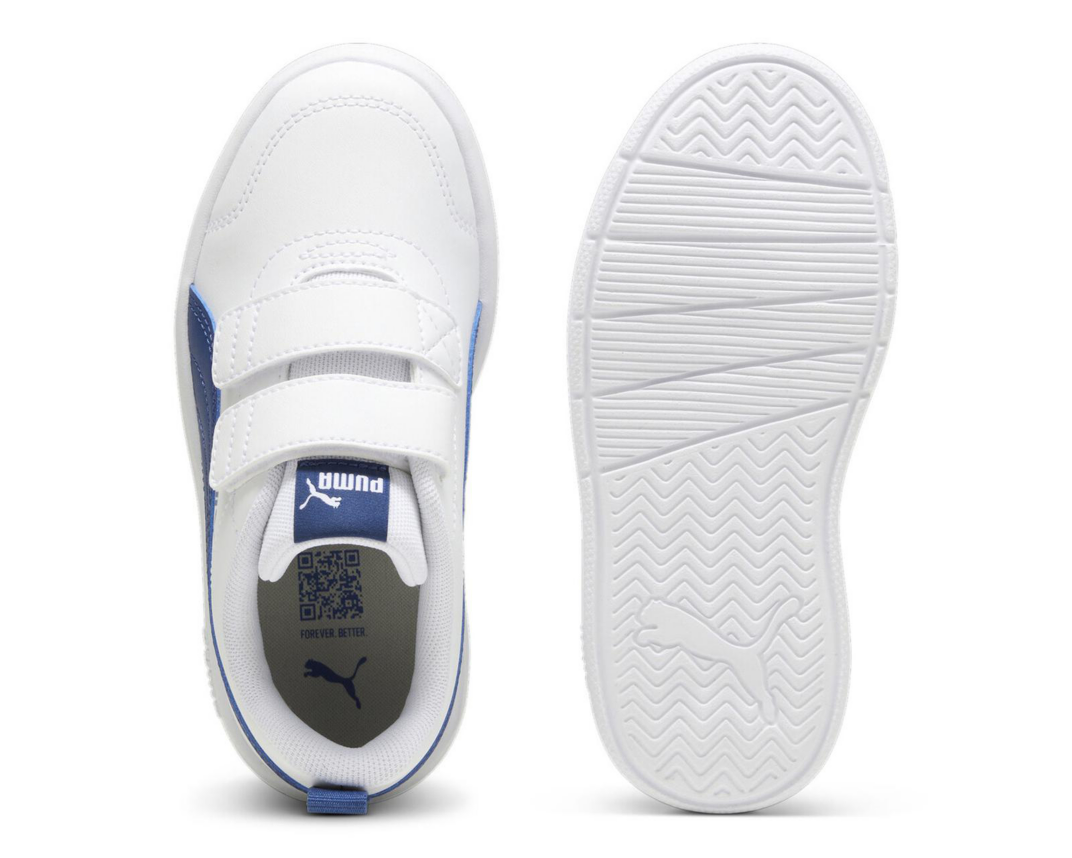 Foto 3 pulgar | Tenis Puma Courtflex V3 para Niño
