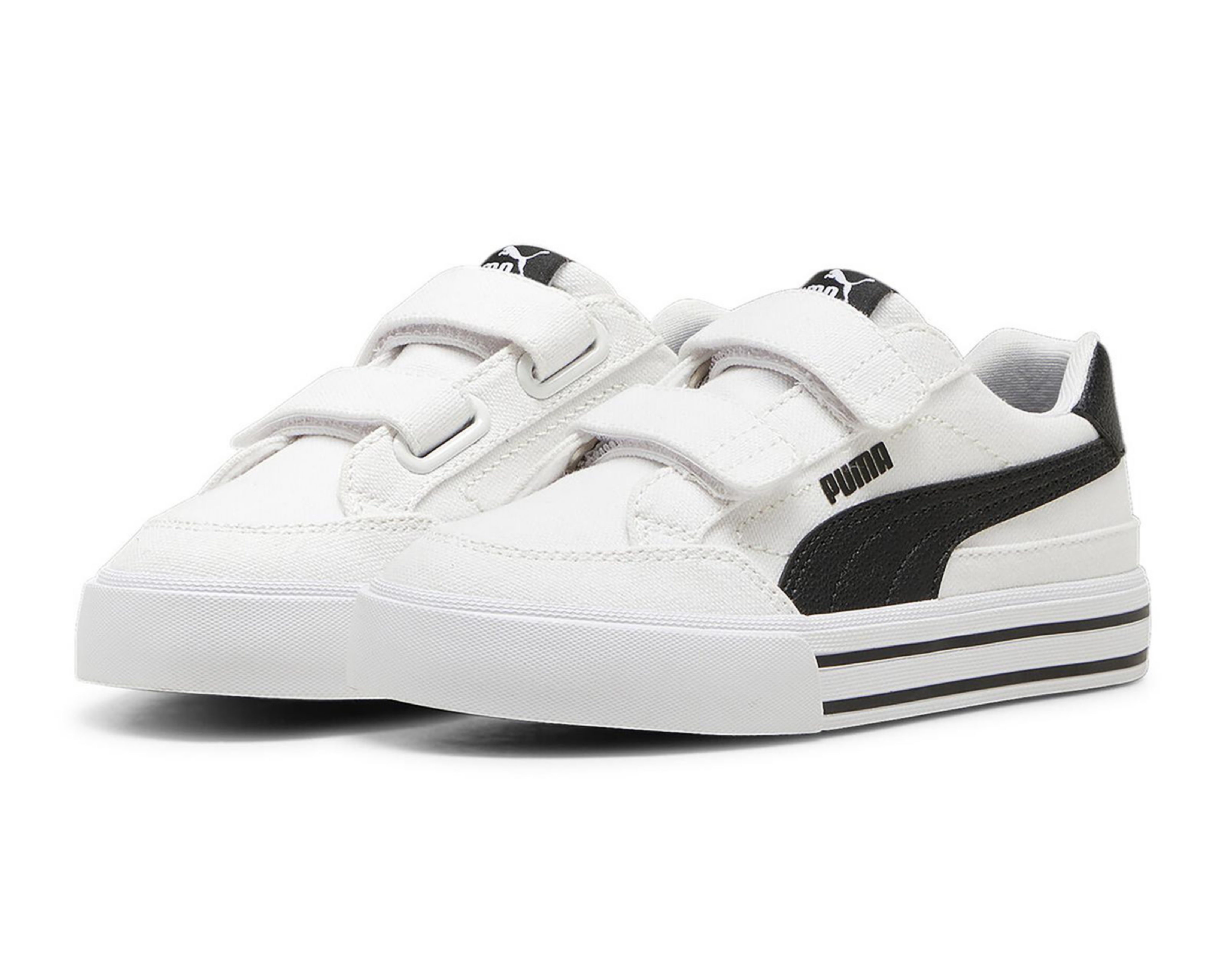 Foto 2 pulgar | Tenis Puma Court Classic Vulc F para Niño