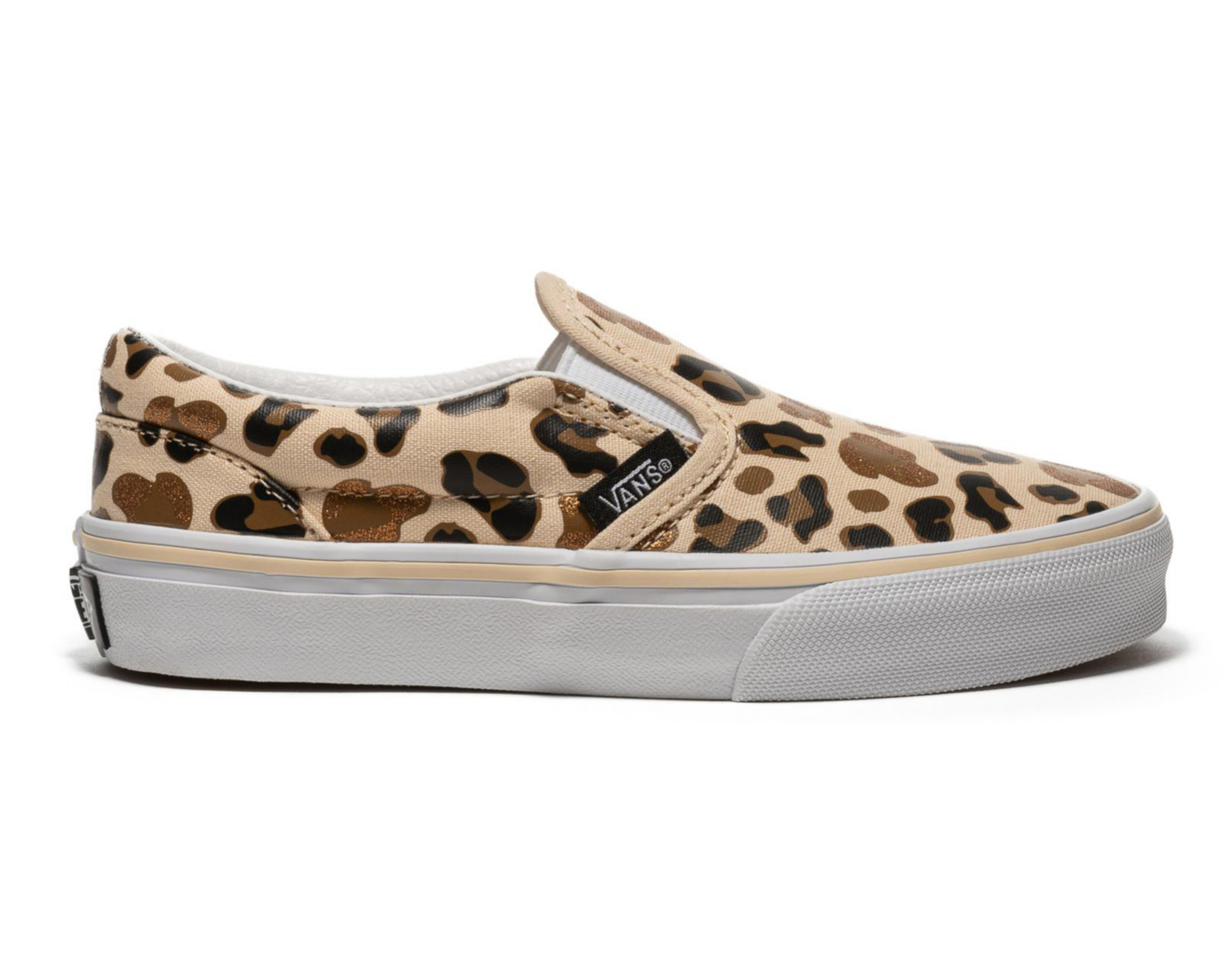 Foto 3 | Tenis Vans Leopard Glitter para Niña