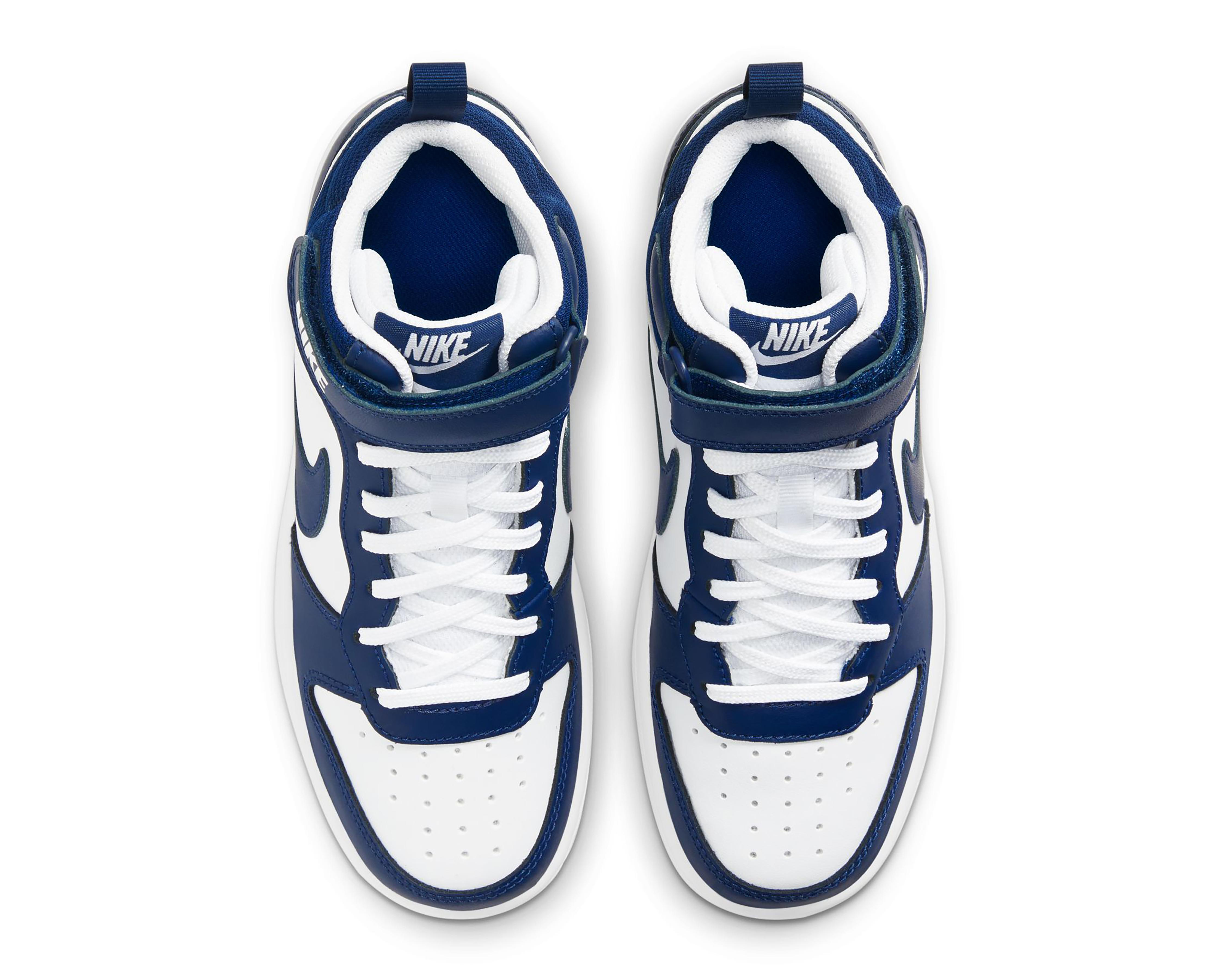 Foto 4 pulgar | Tenis Nike Court Borough Mid 2 Juveniles