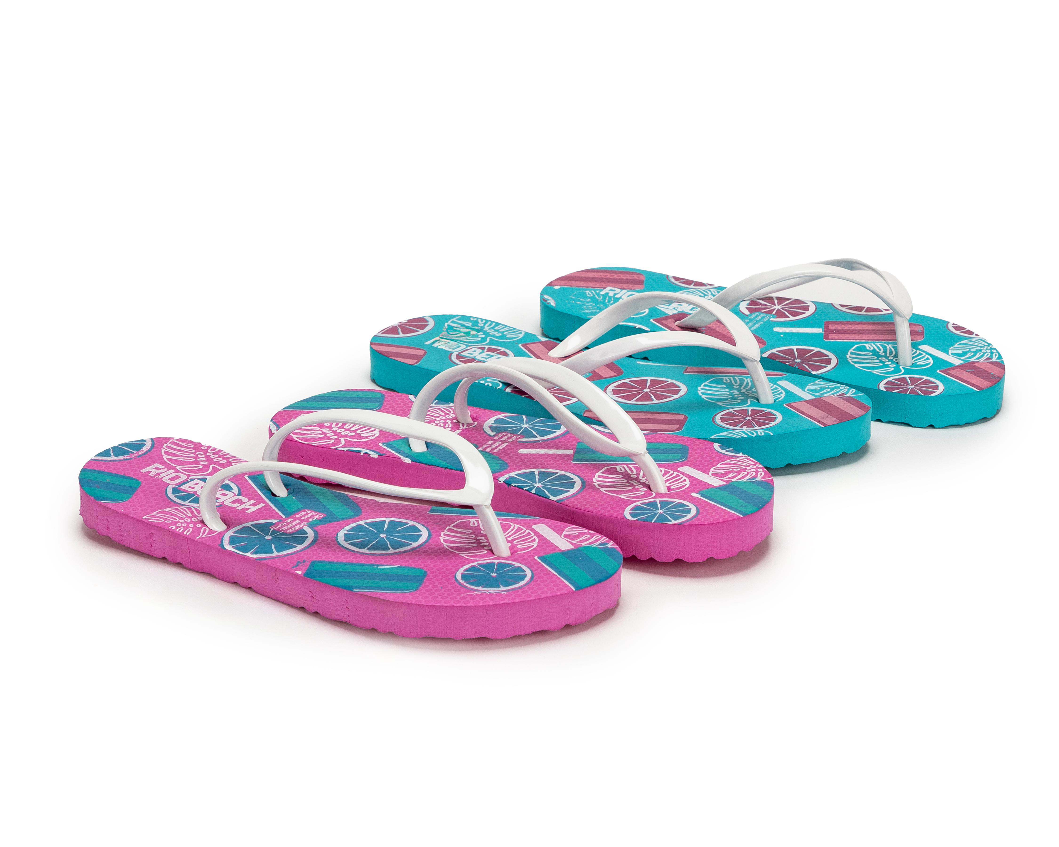 Foto 2 pulgar | Sandalias de Playa Rio Beach para Mujer Duo Pack
