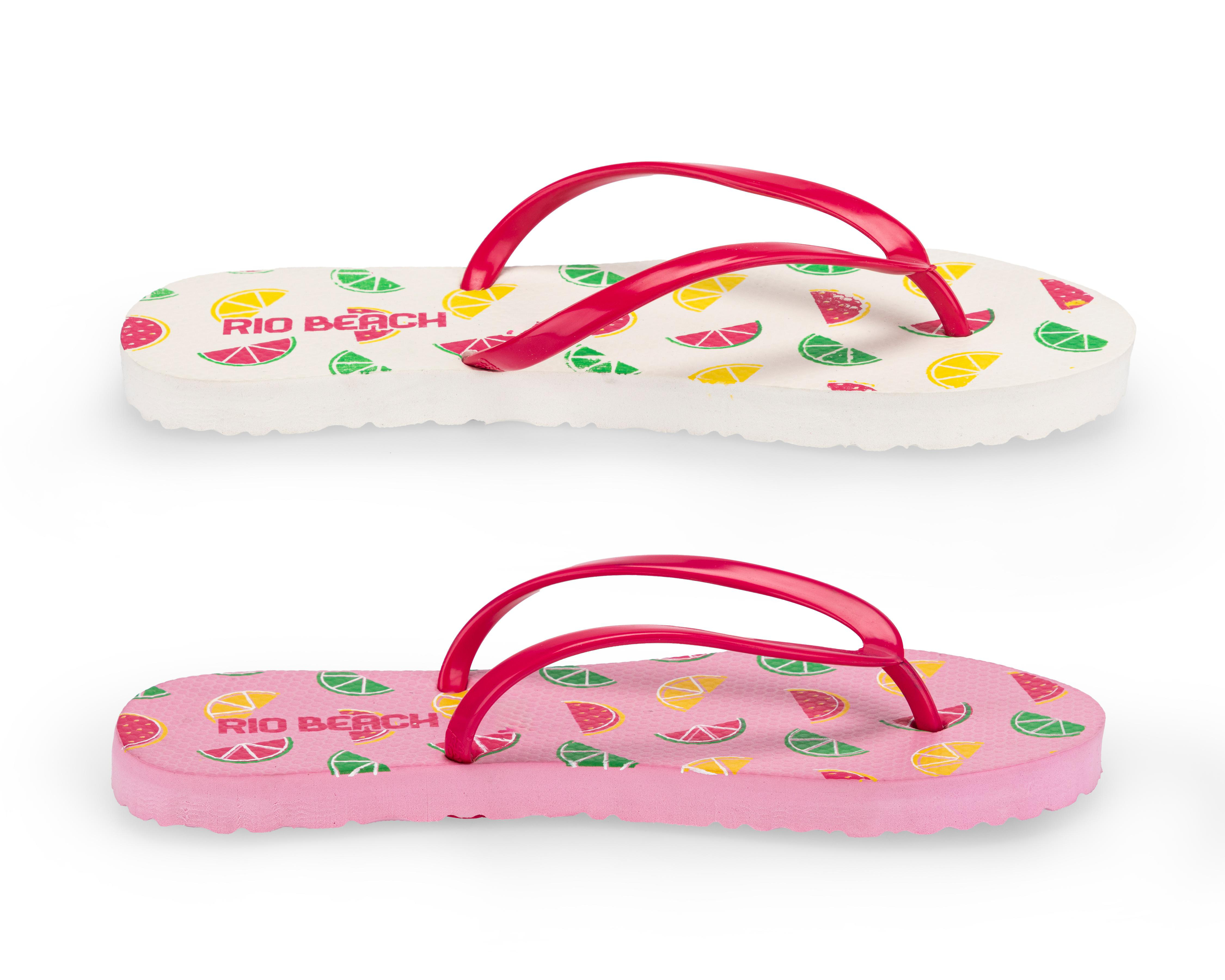 Foto 5 pulgar | Sandalias de Playa Rio Beach para Mujer Duo Pack