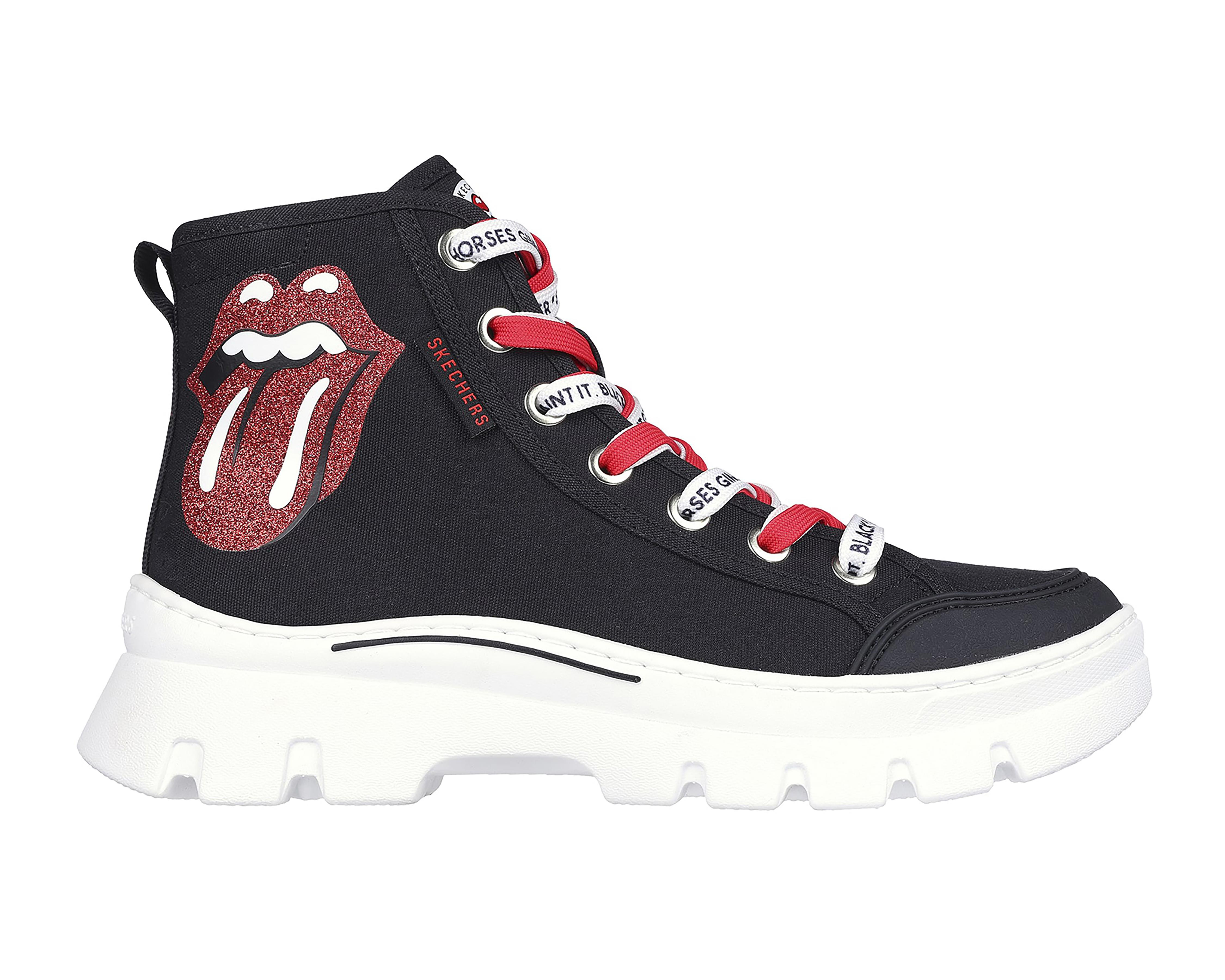 Foto 3 pulgar | Tenis Skechers Street Rolling Stones: Roadies Surge para Mujer